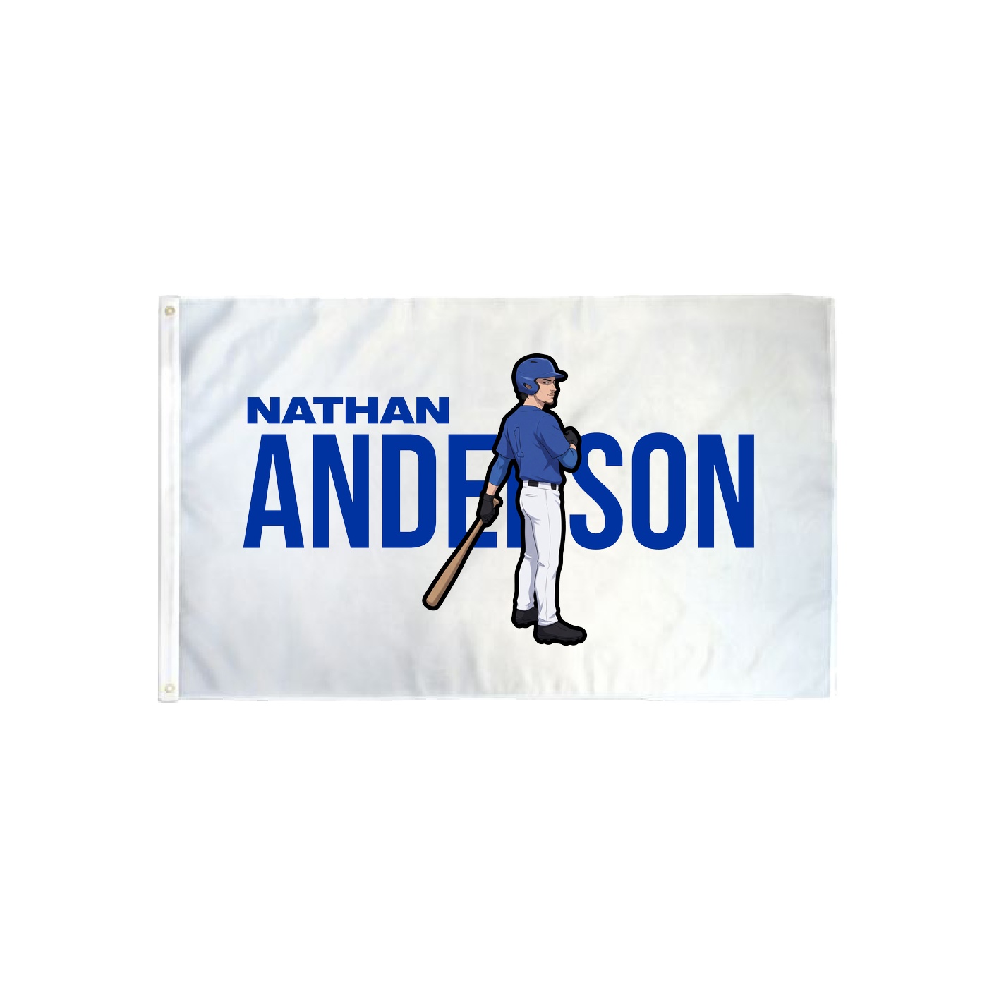 3x5 Flag — Player Name in Classic
