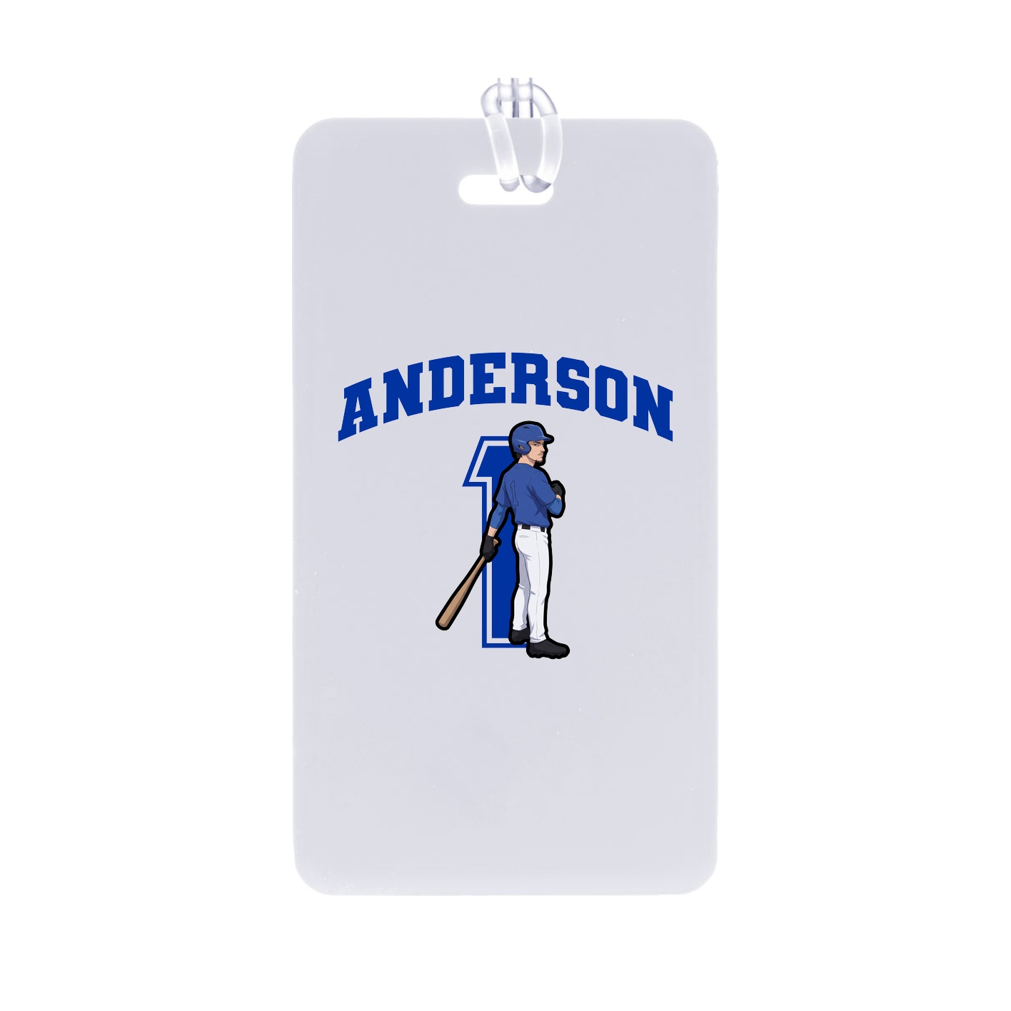 Bag Tag — Number in Classic