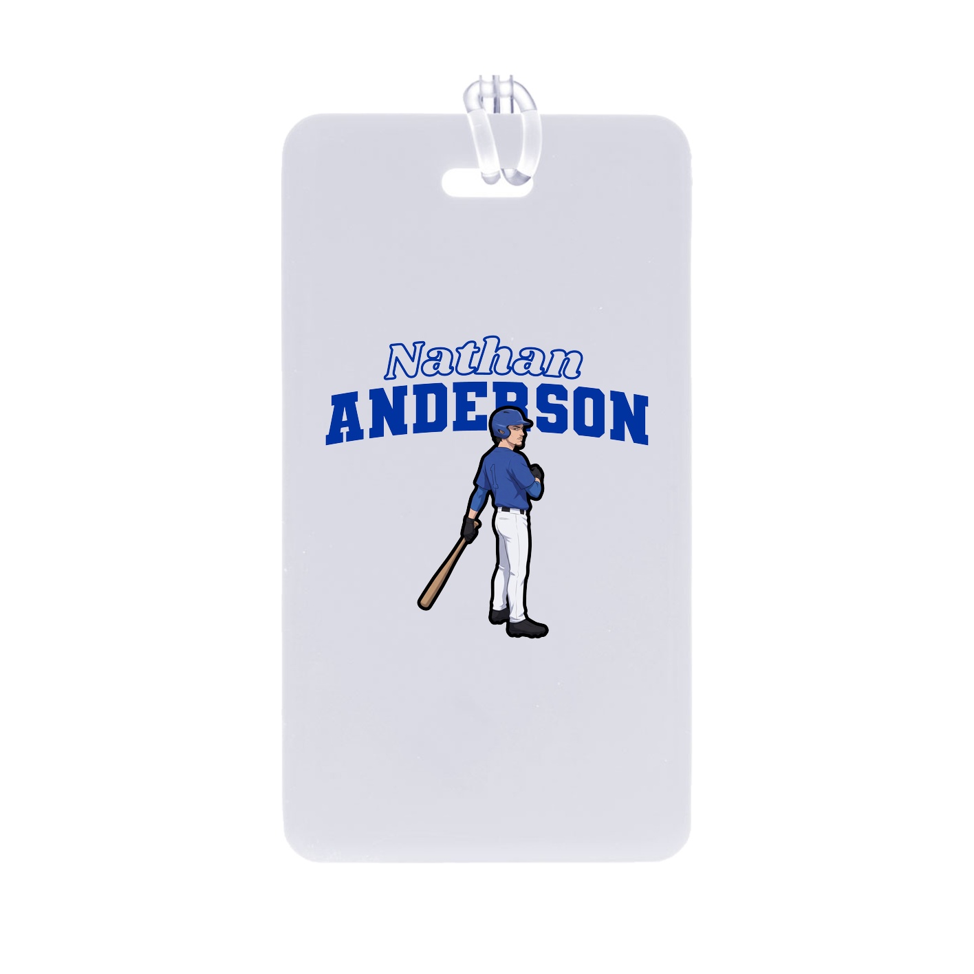 Bag Tag — Name Arch in Classic
