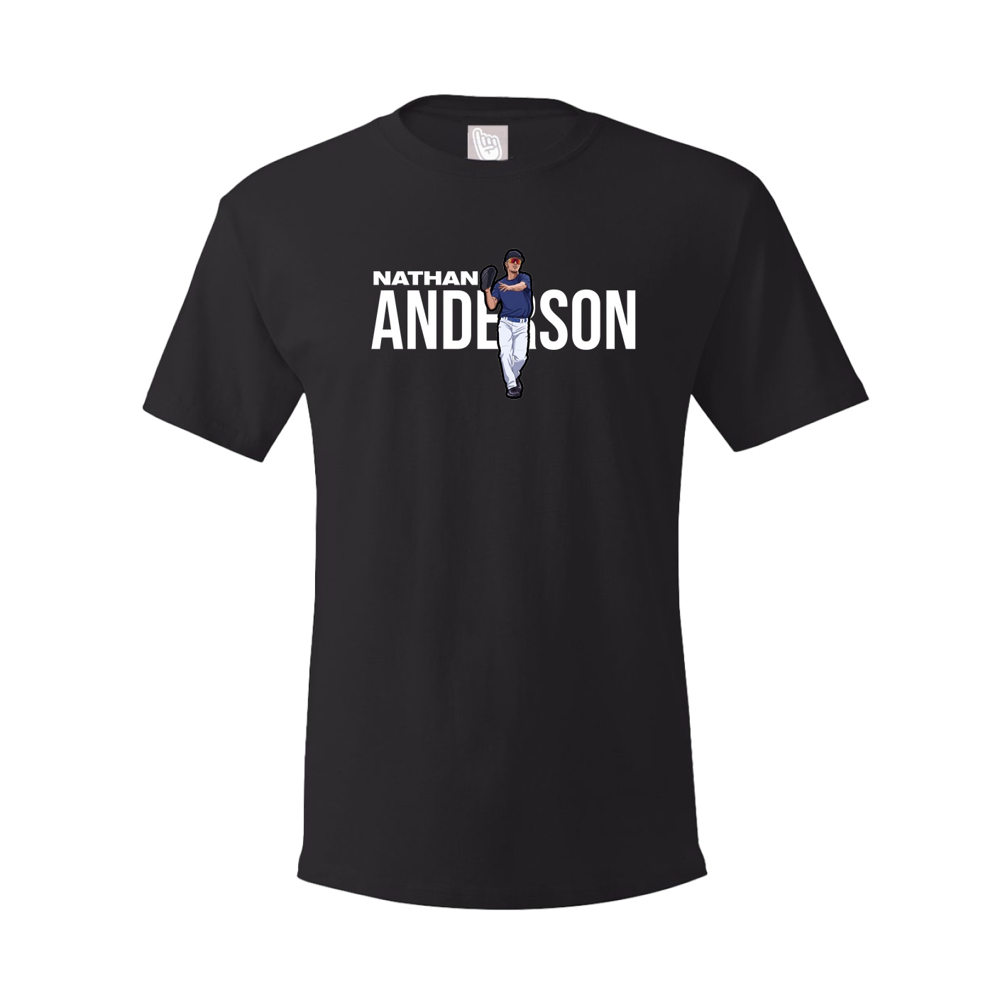 Tee — Player Name in Black