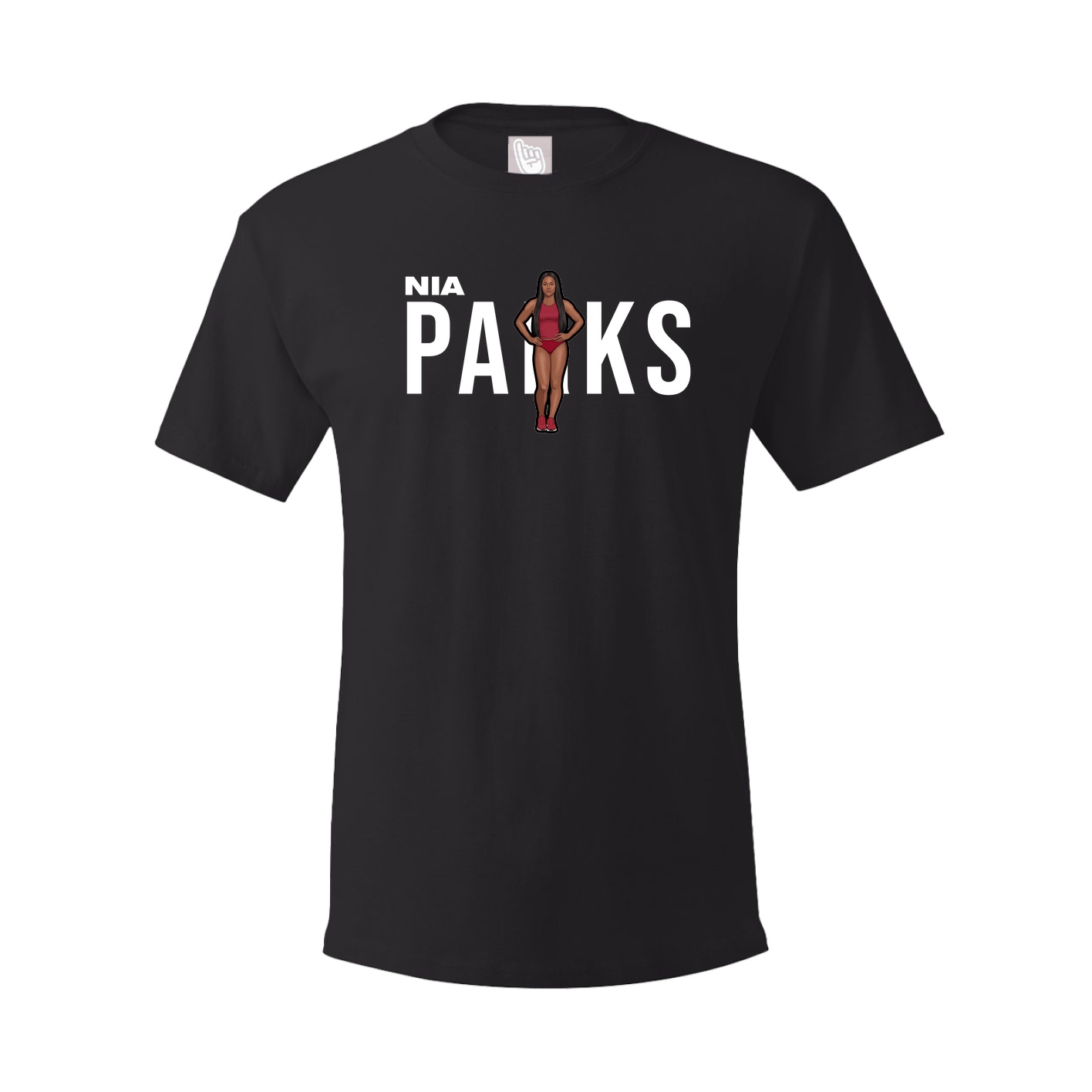Youth Tee — Player Name in Black