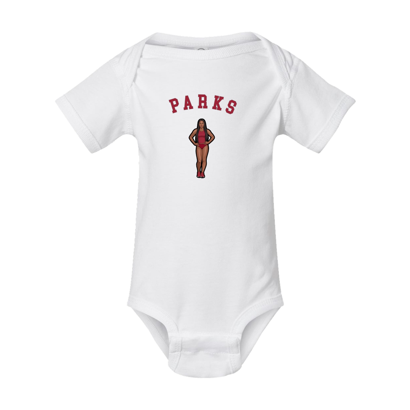 Baby Onesie — Shirsey Arch in White