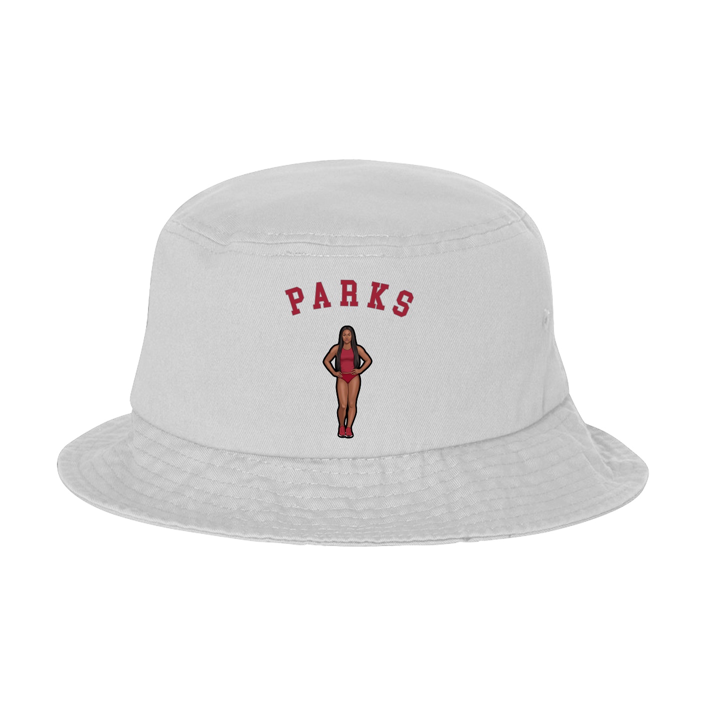 Bucket Cap — Shirsey Arch in White