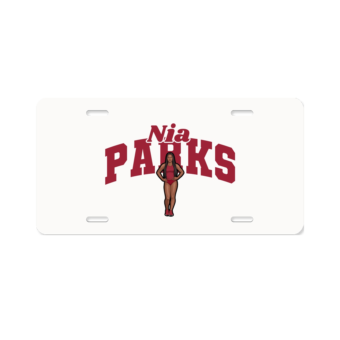 License Plate — Signature Arch in Classic