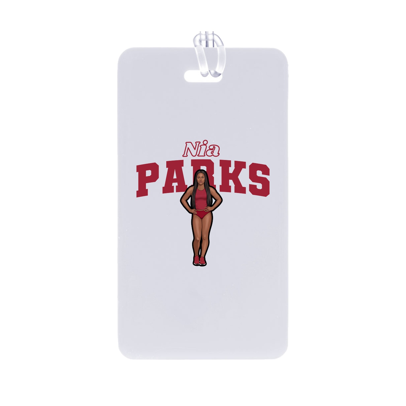Bag Tag — Name Arch in Classic