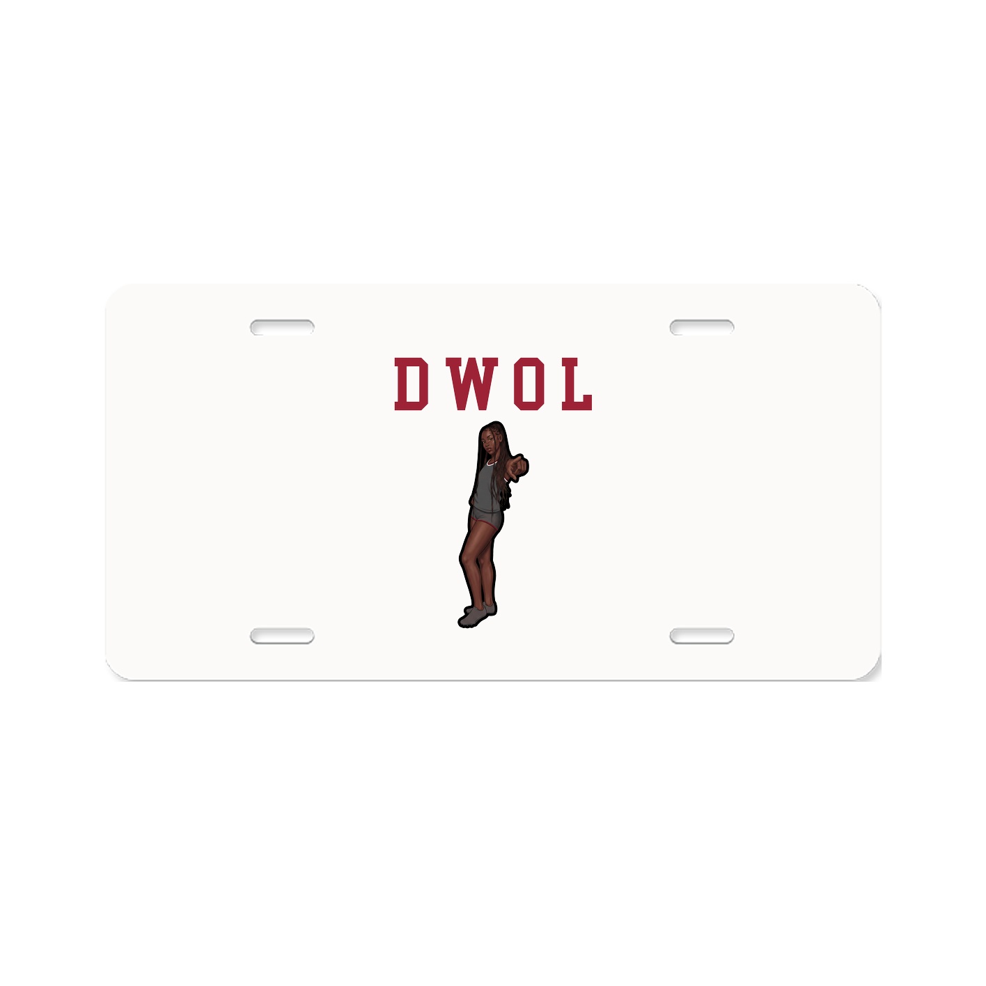 License Plate — Shirsey in Classic