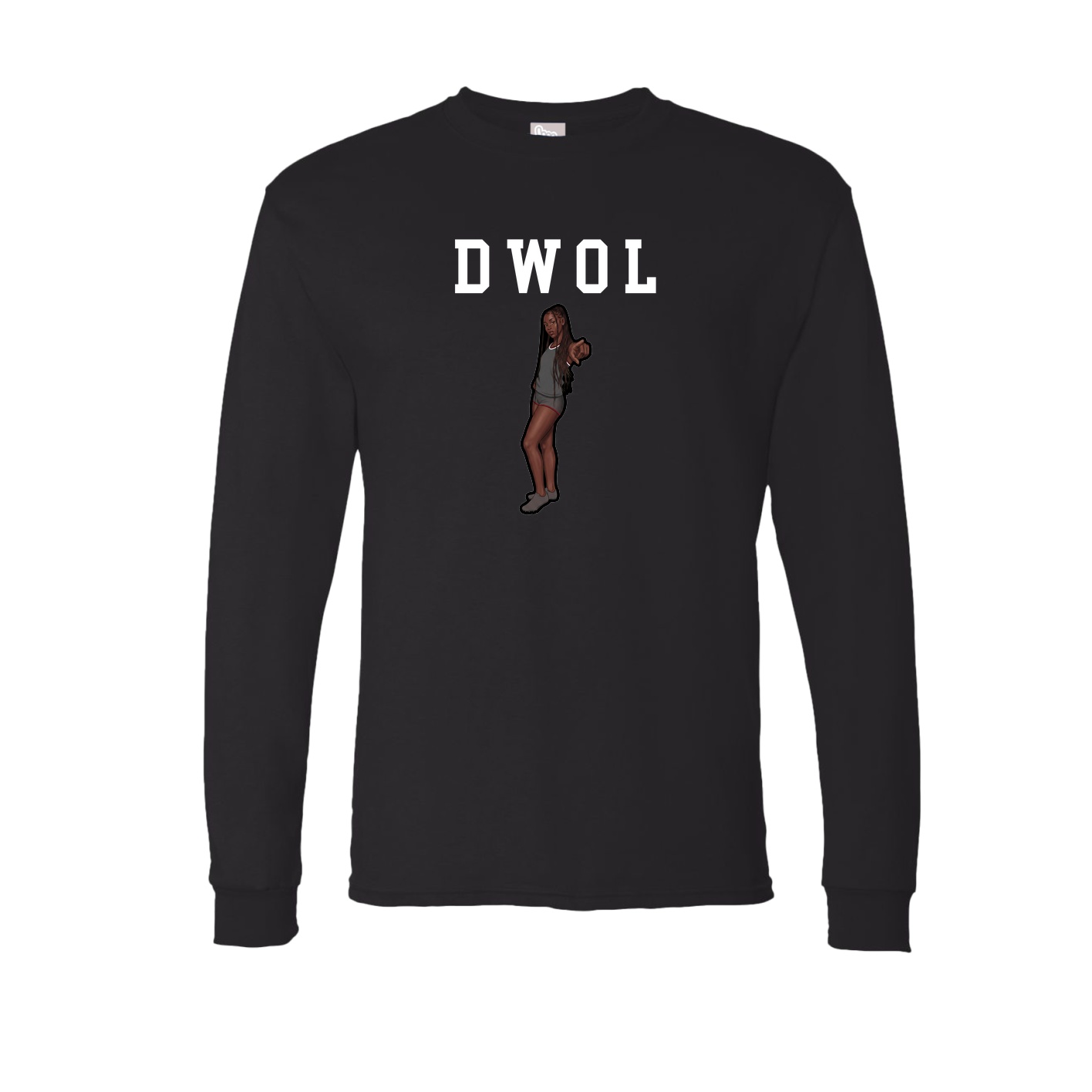 Long Sleeve Tee — Shirsey in Black