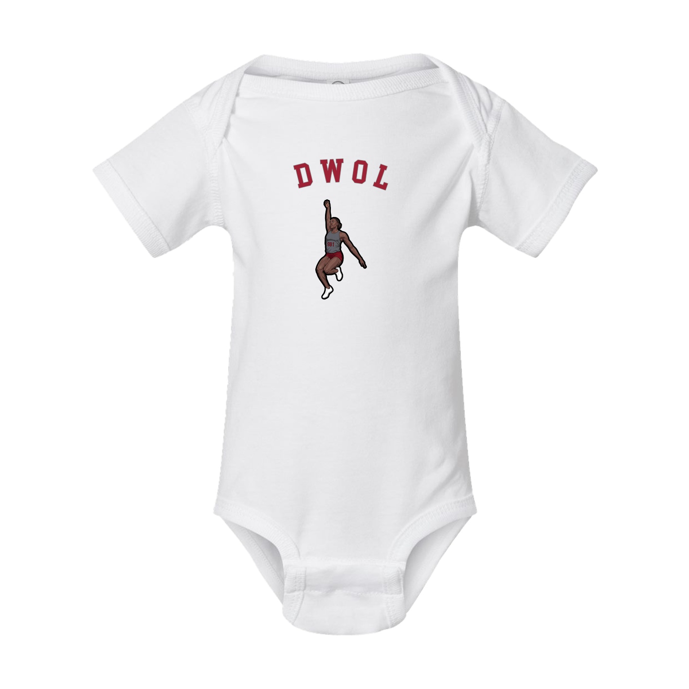 Baby Onesie — Shirsey Arch in White