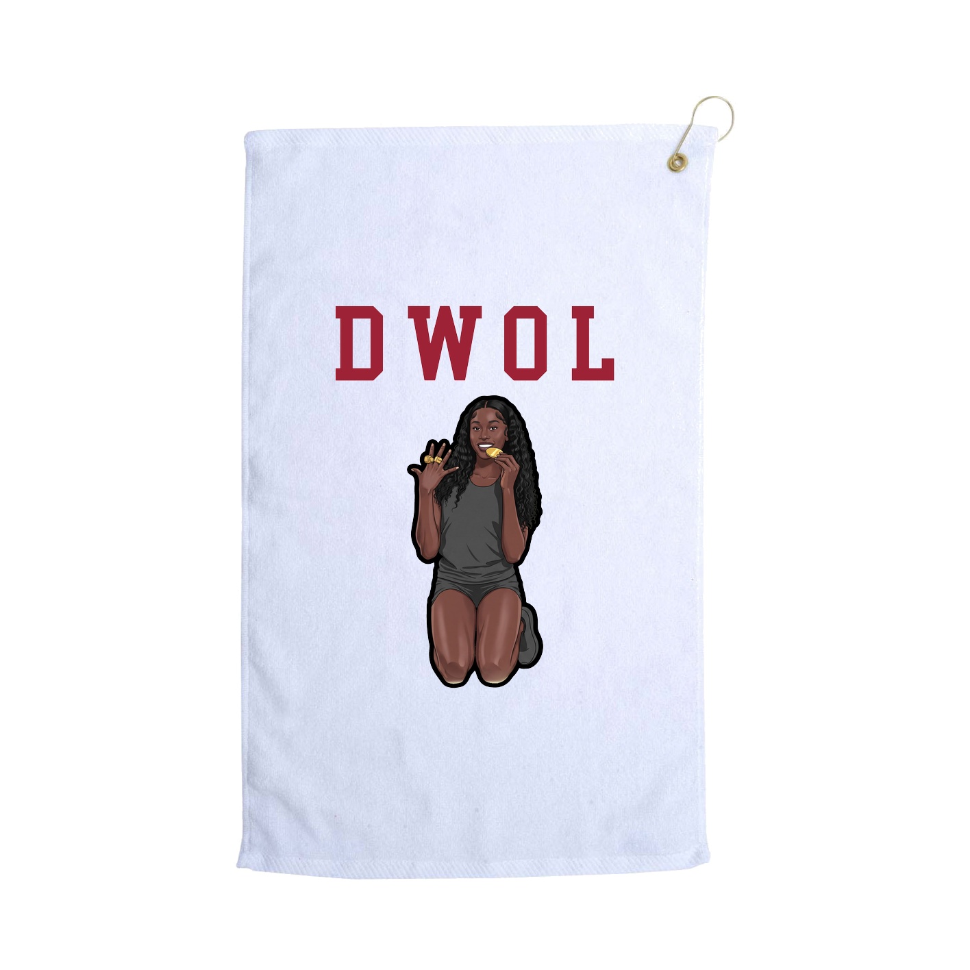 Golf Towel — Shirsey in White