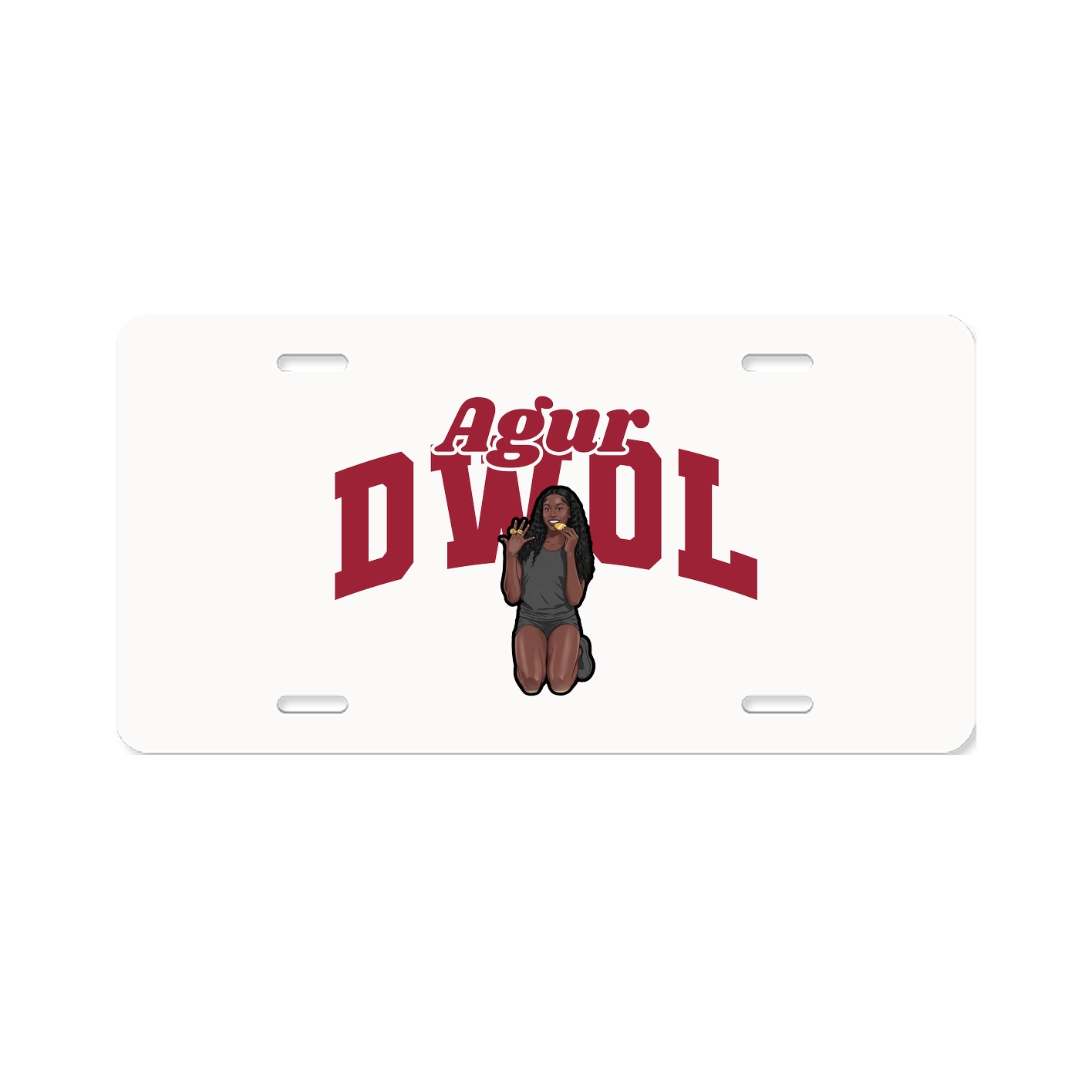 License Plate — Signature Arch in Classic