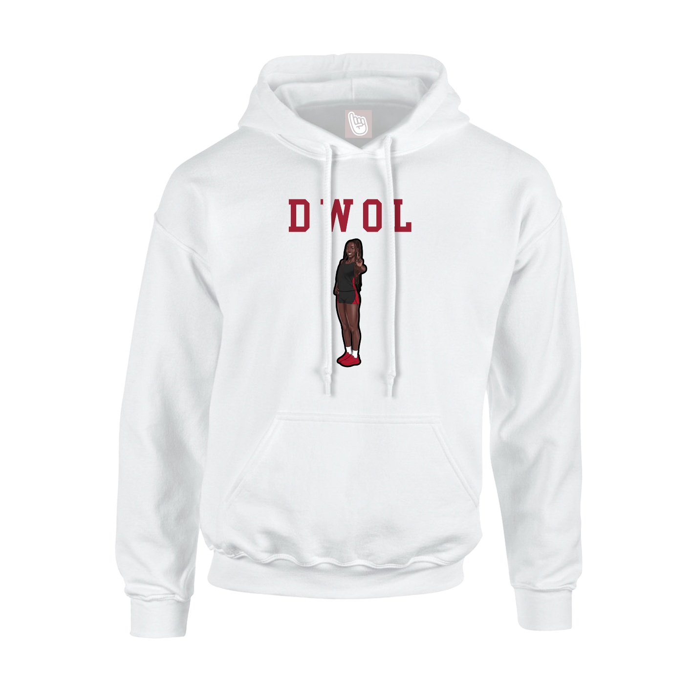 Youth Hoodie — Shirsey in White