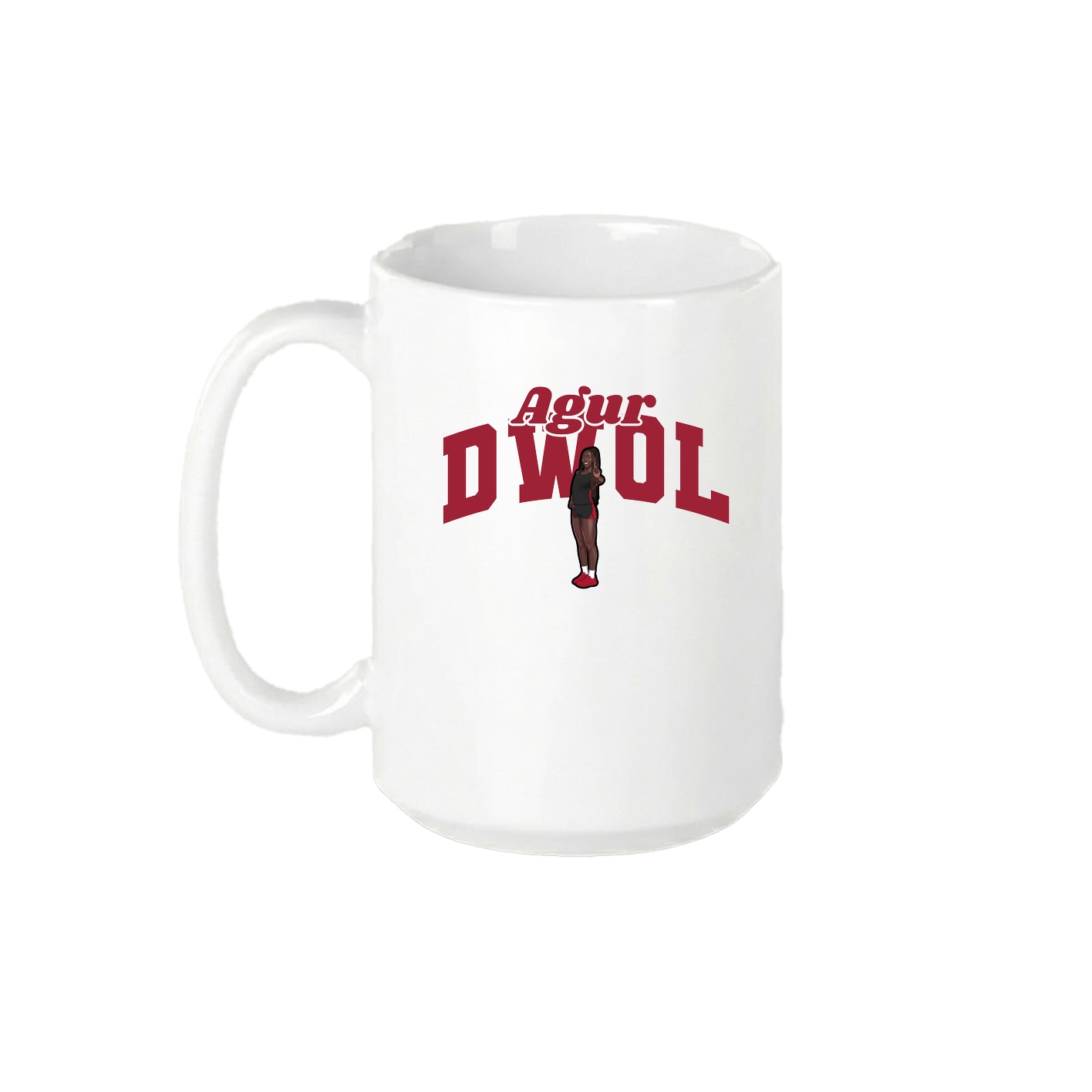 15oz Coffee Mug — Signature Arch in White