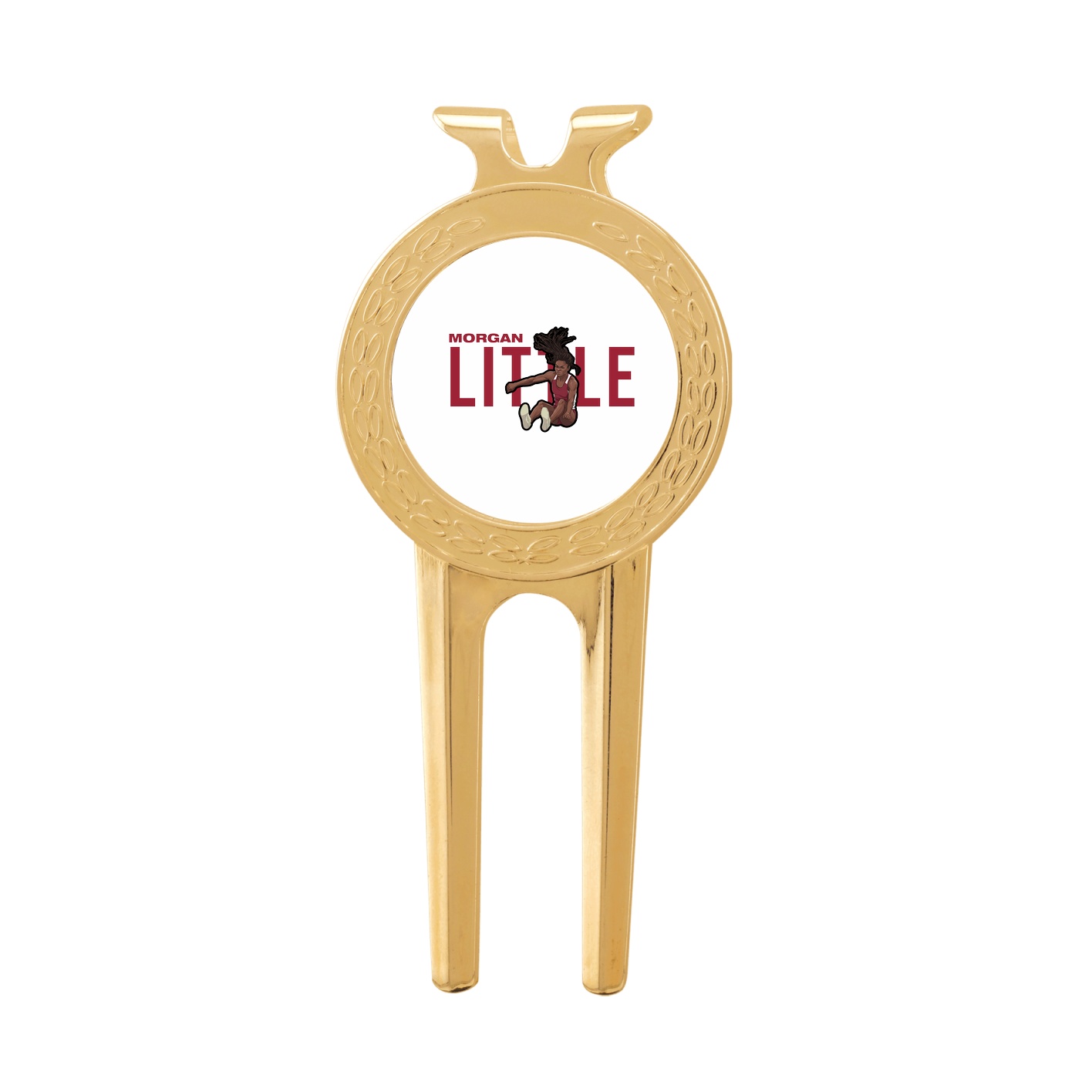 Divot Tool with Ball Marker — Player Name in Classic