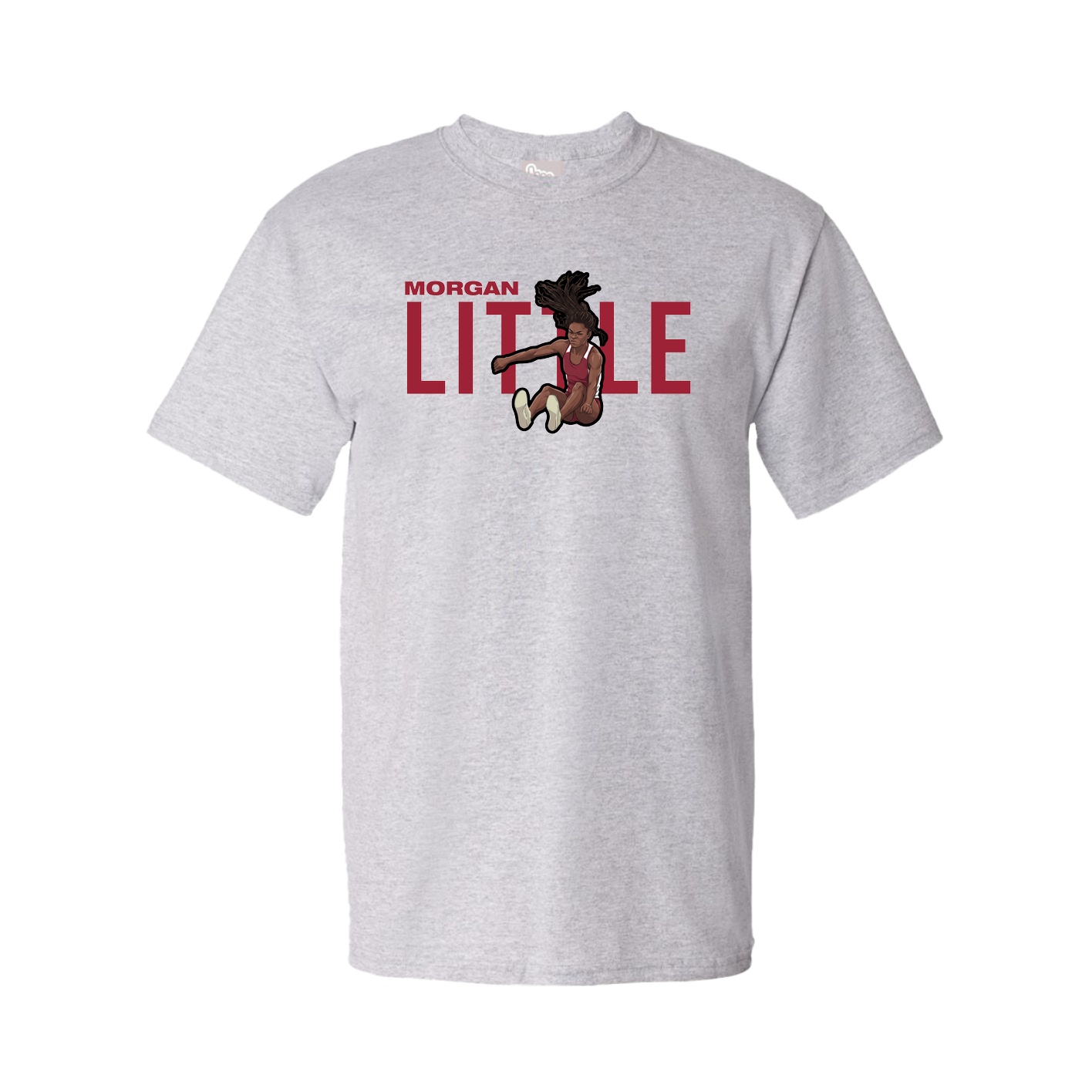 Youth Tee — Player Name in Grey