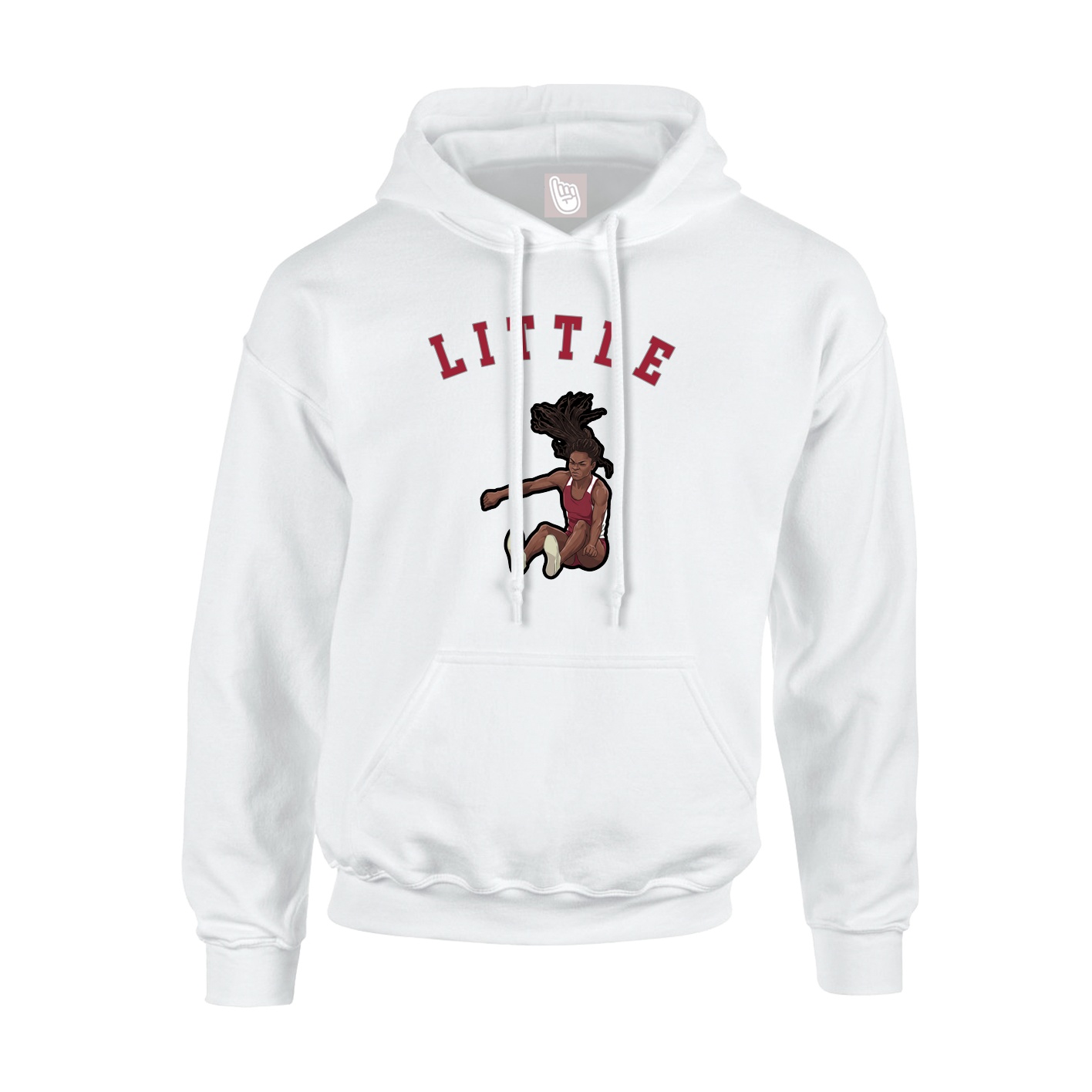 Hoodie — Shirsey Arch in White