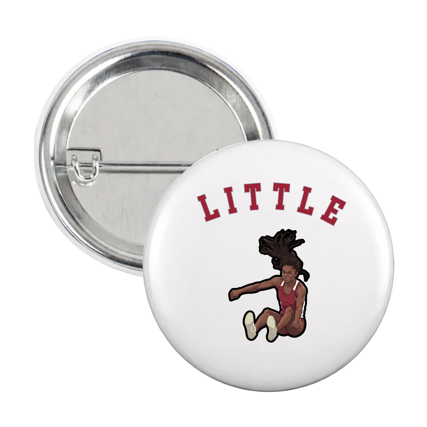 Game Day Button — Shirsey Arch in White