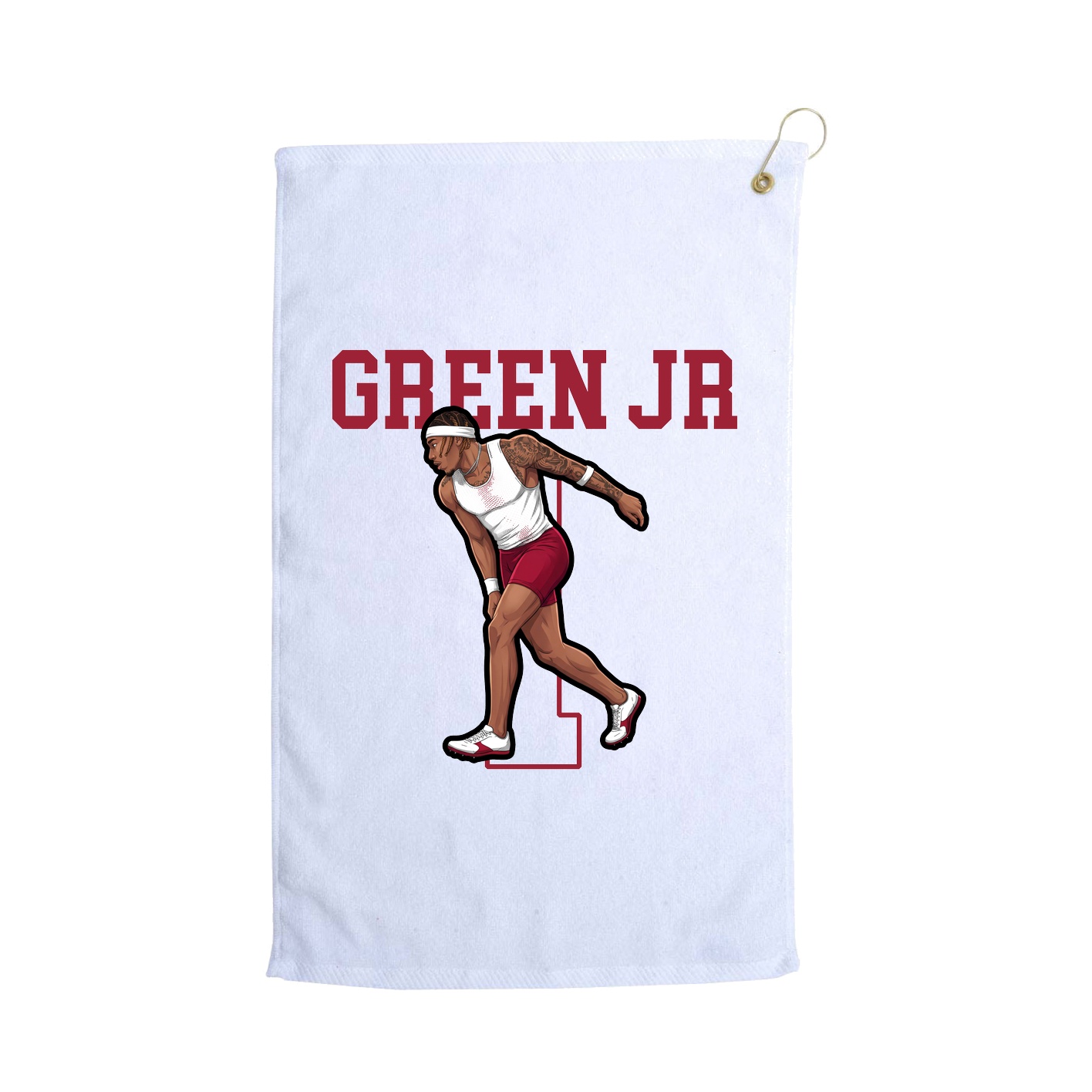 Golf Towel — Shirsey in White