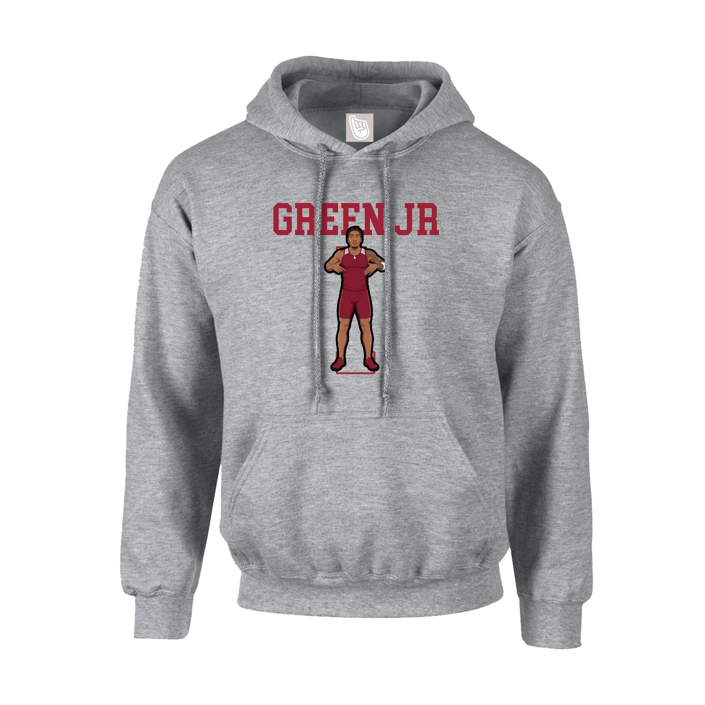 Hoodie — Shirsey in Grey