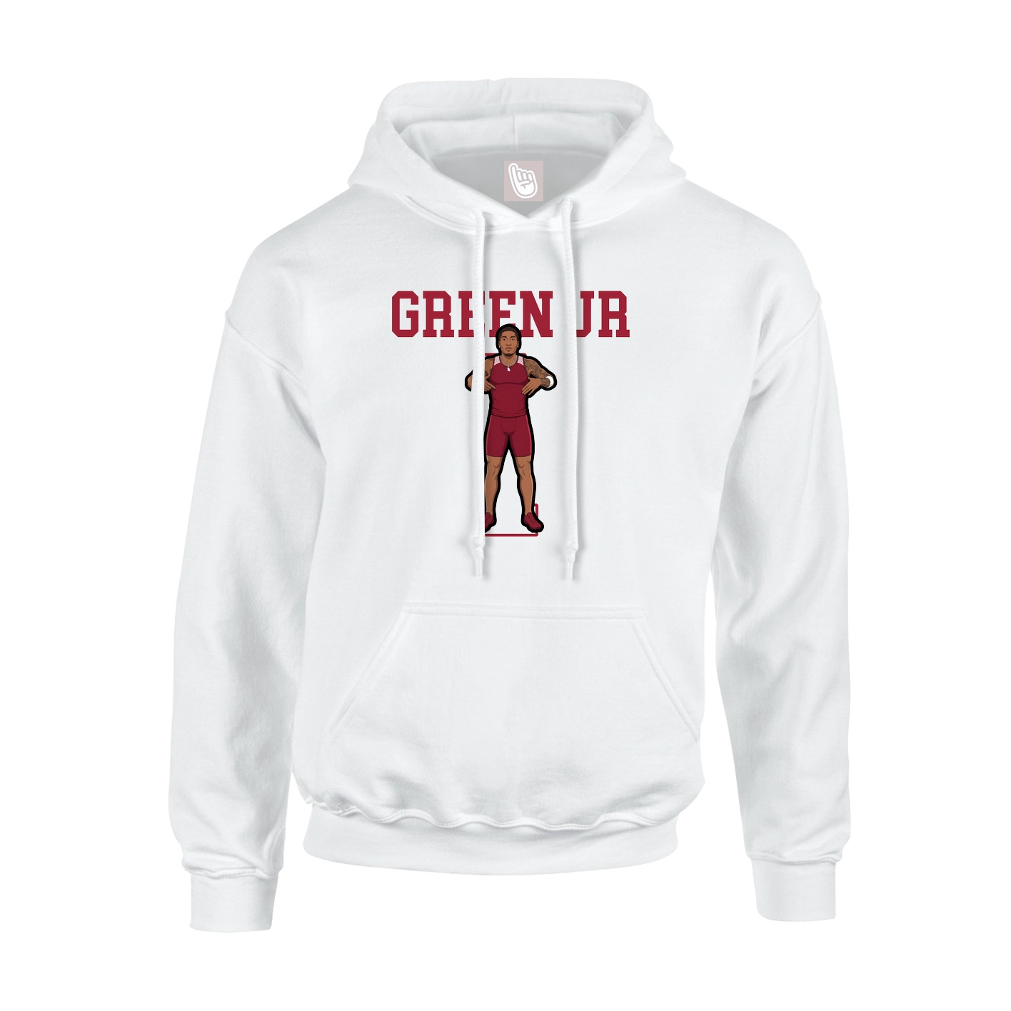 Youth Hoodie — Shirsey in White