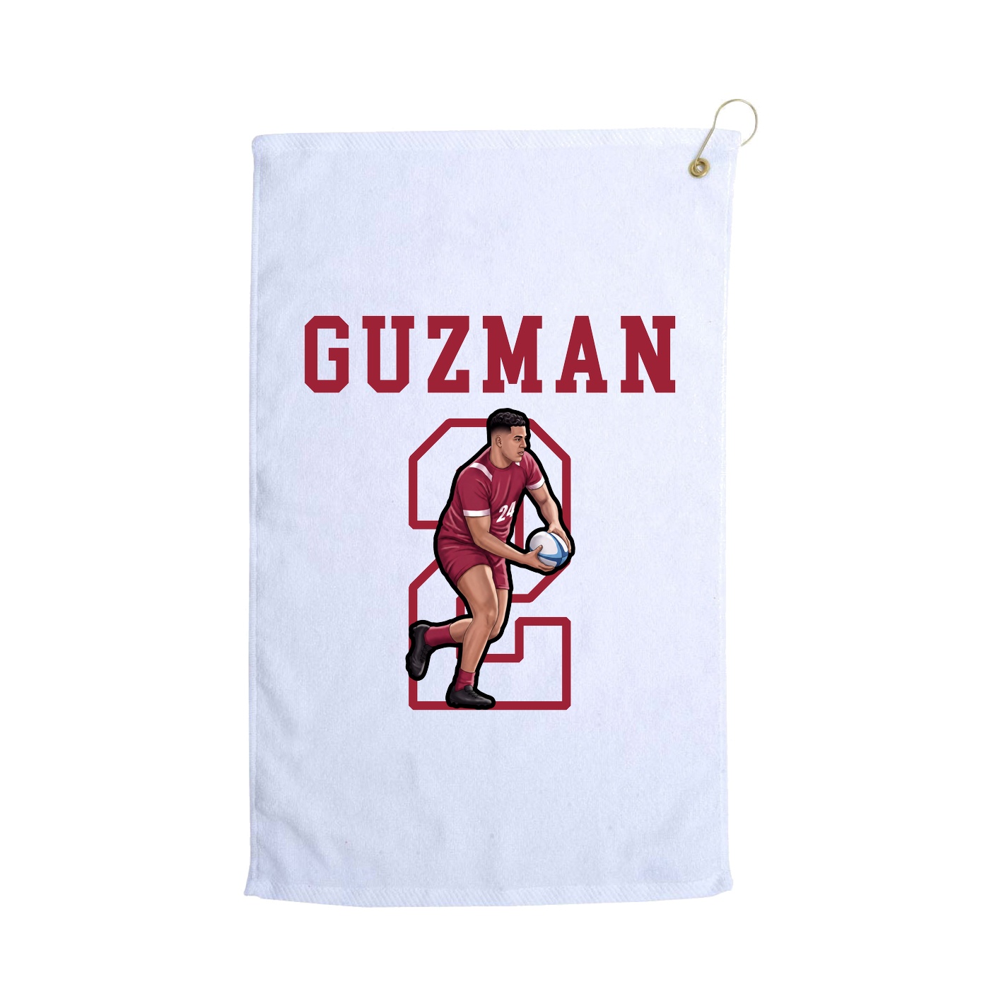 Golf Towel — Shirsey in White
