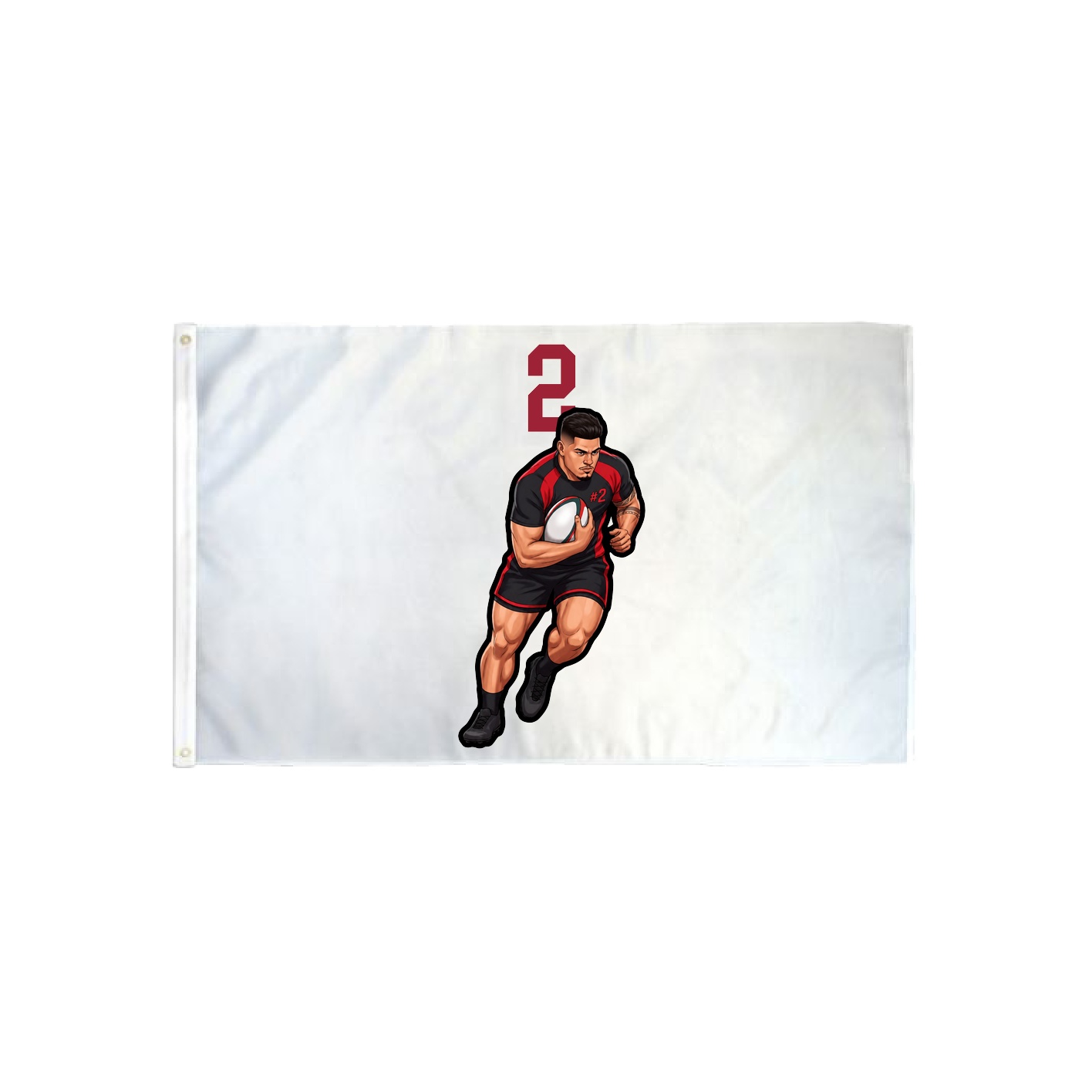 3x5 Flag — Number Top in Classic