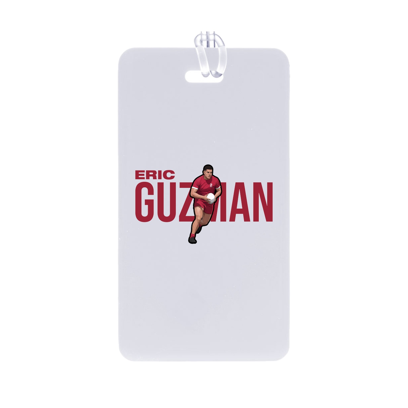 Bag Tag — Player Name in Classic