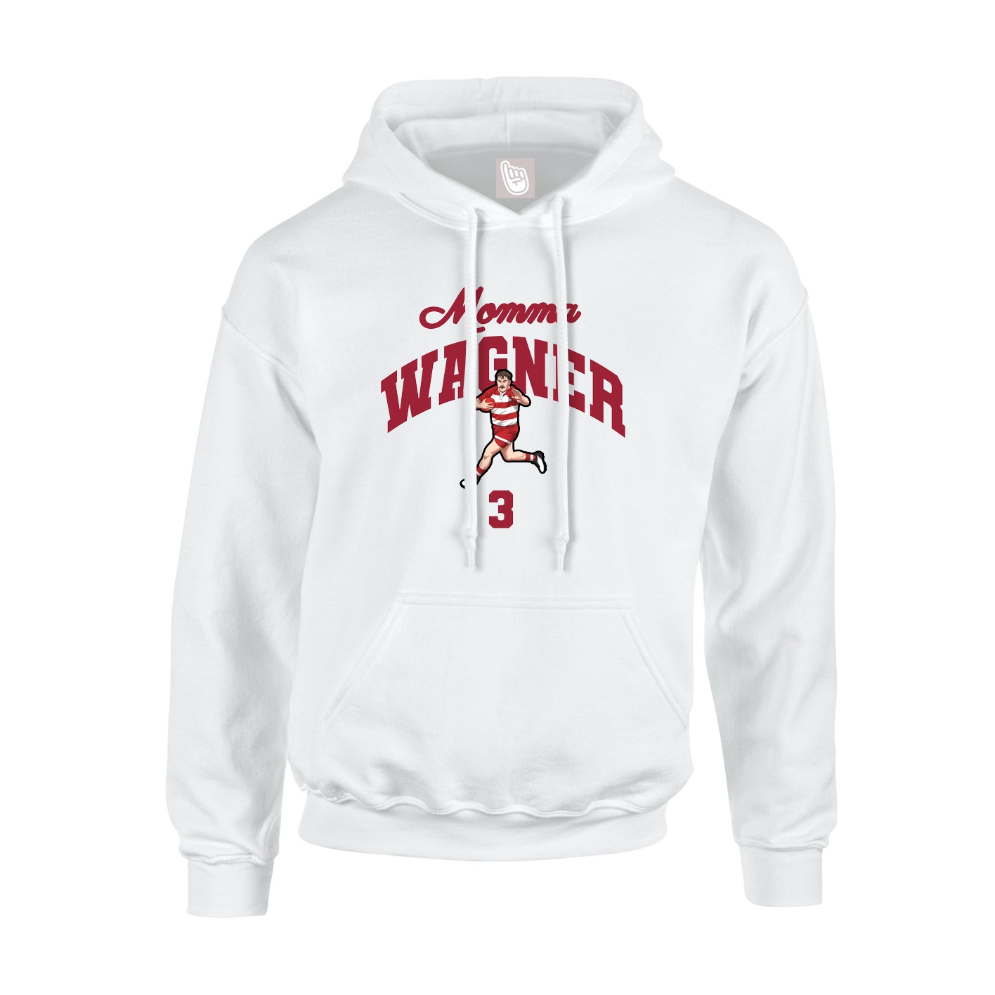 Hoodie — Mothers Day Arch in White