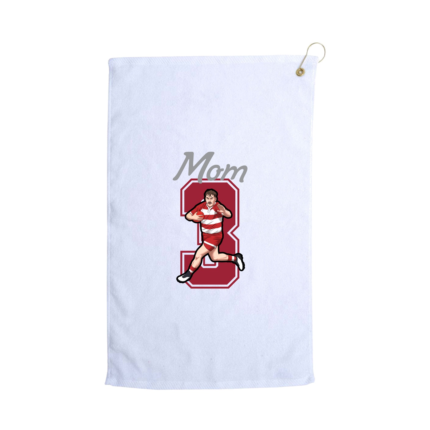 Golf Towel — Mothers Day Shirsey in White