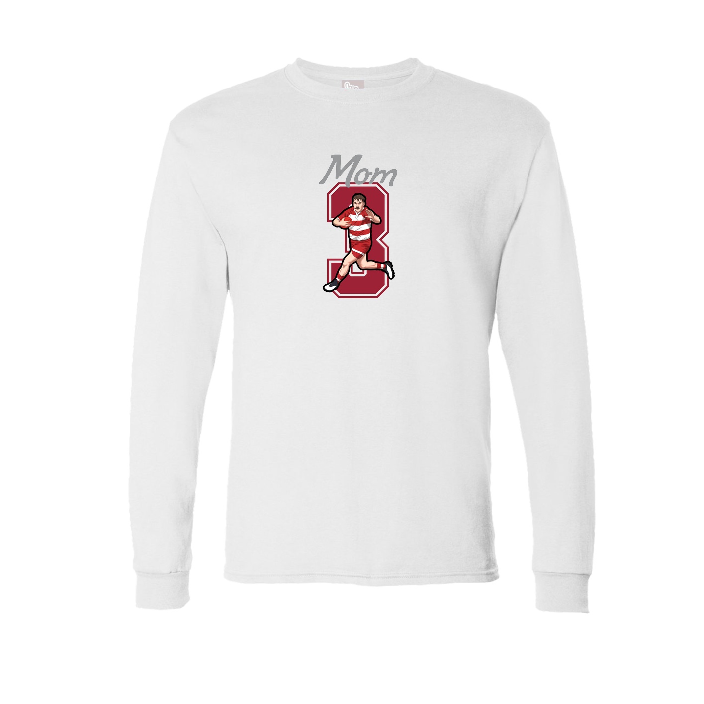 Long Sleeve Tee — Mothers Day Shirsey in White