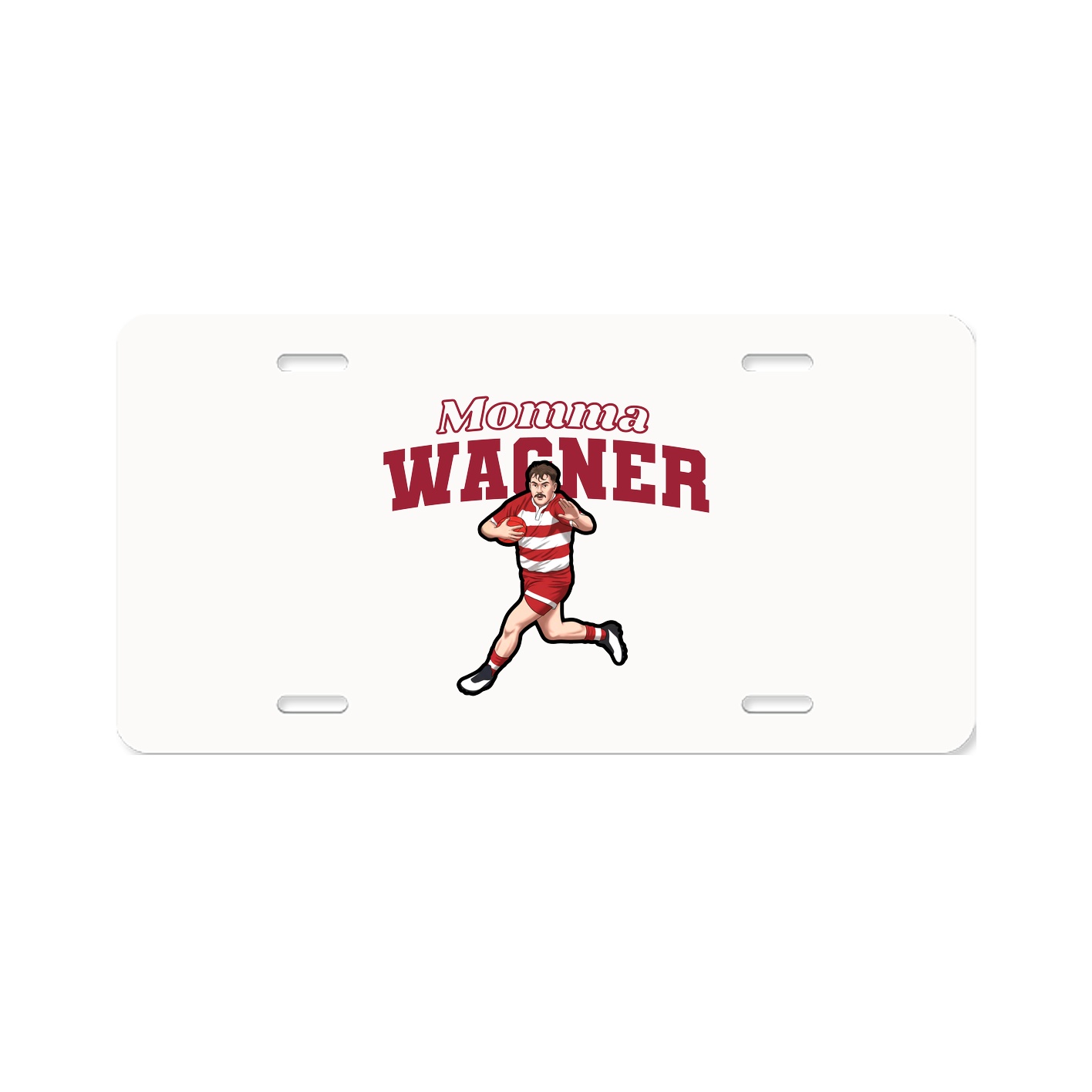 License Plate — Mothers Day Block in Classic