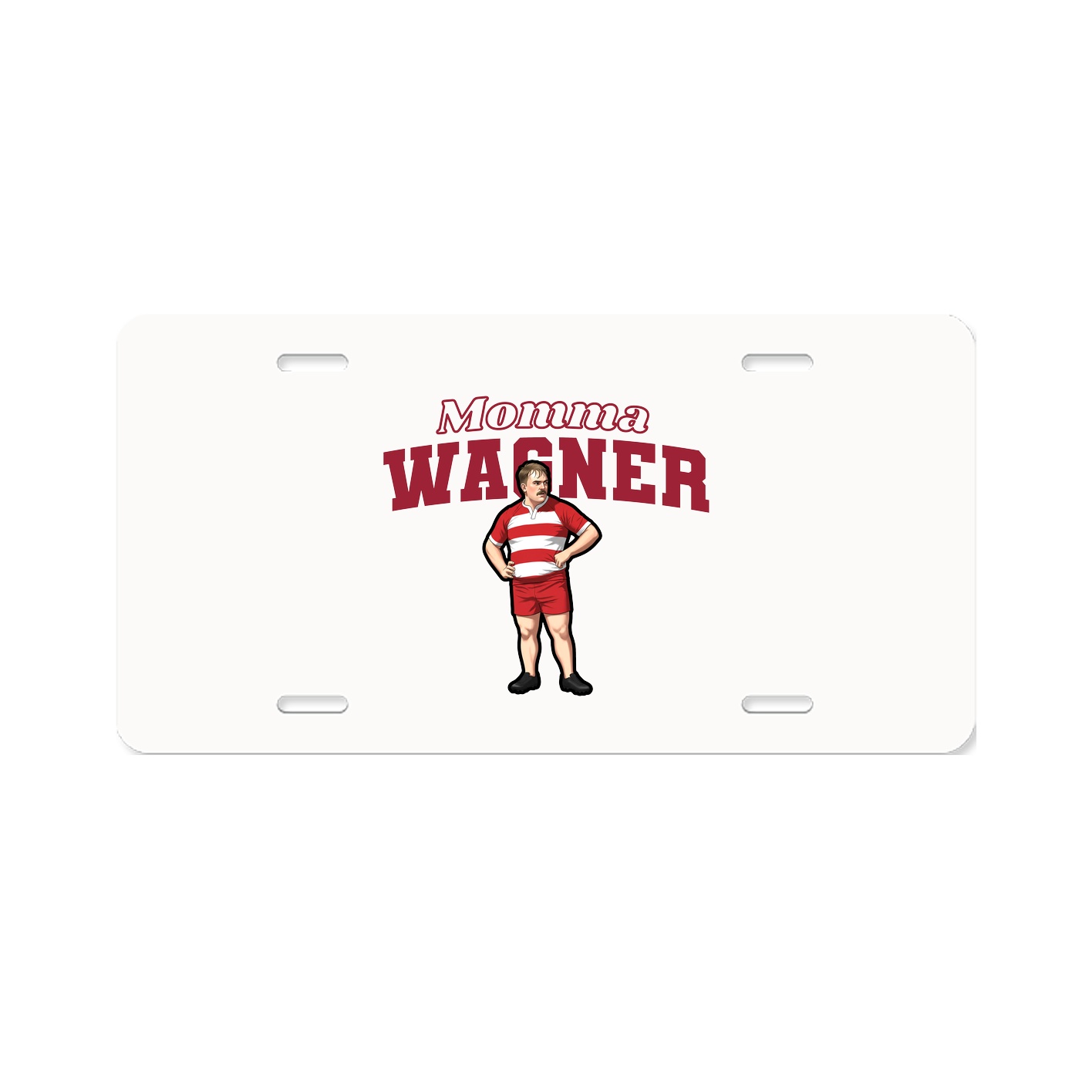 License Plate — Mothers Day Block in Classic