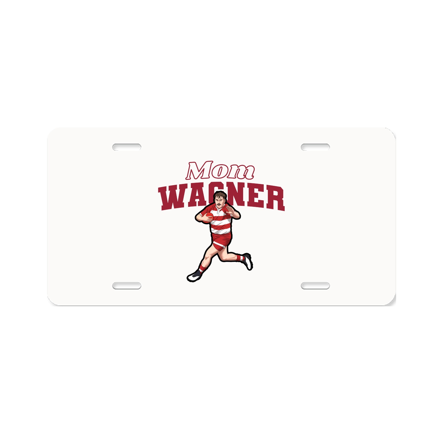 License Plate — Mothers Day Block in Classic
