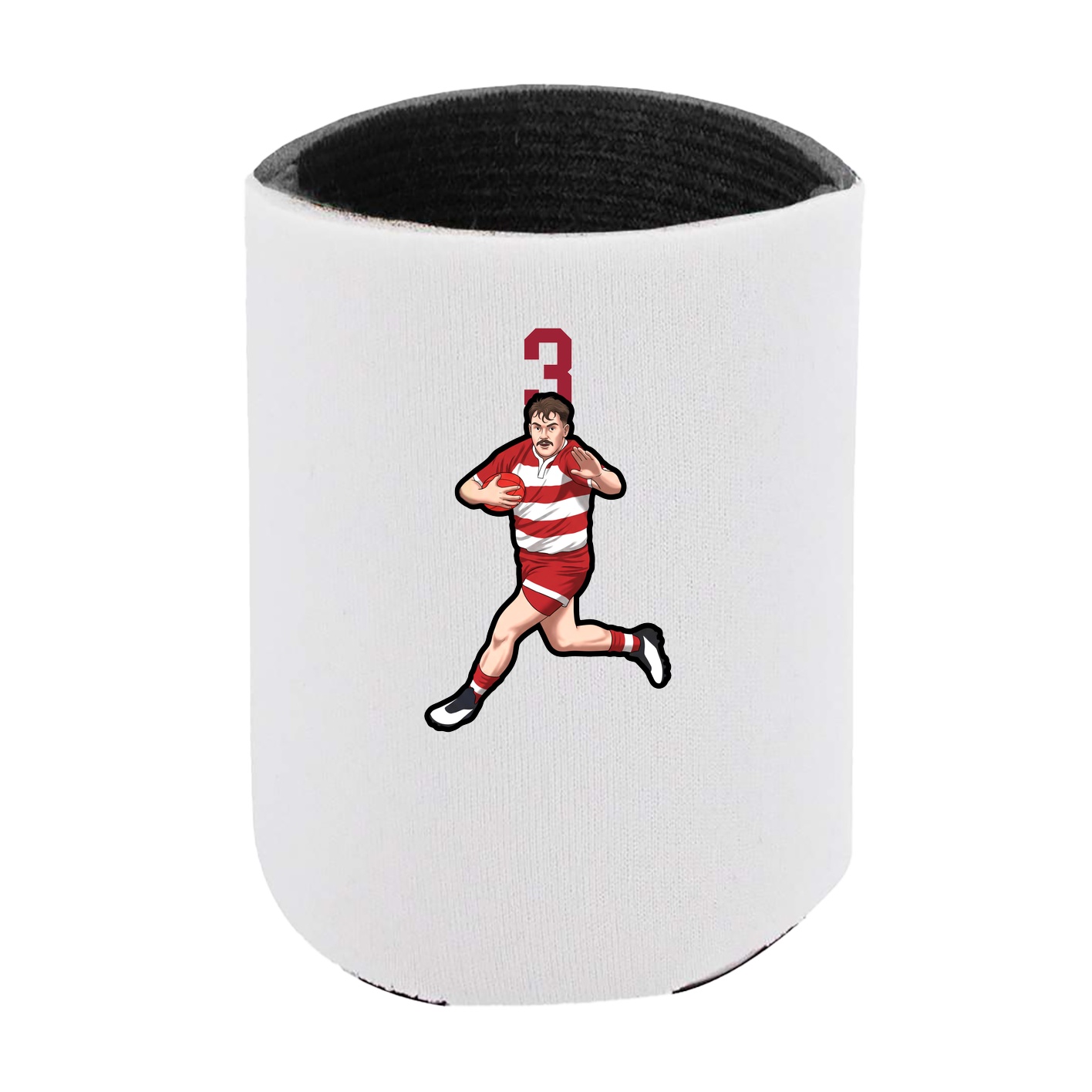 Can Holder — Number Top in White