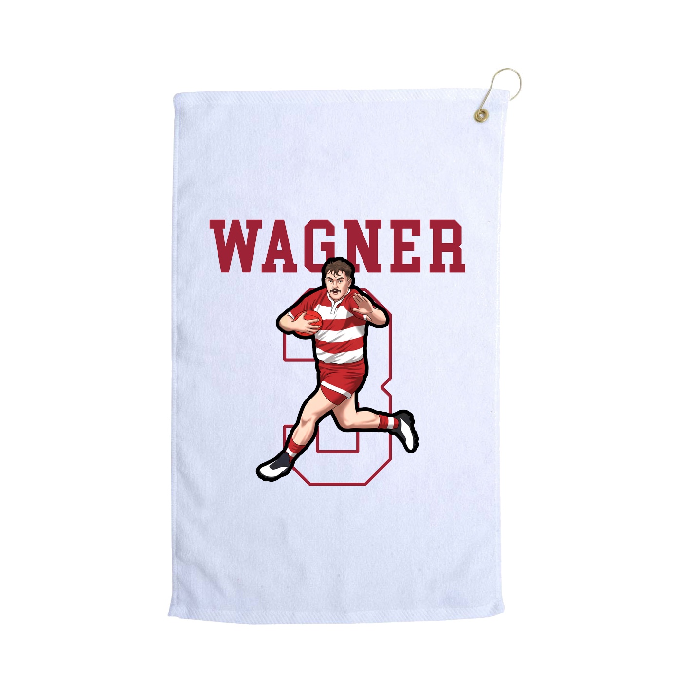 Golf Towel — Shirsey in White