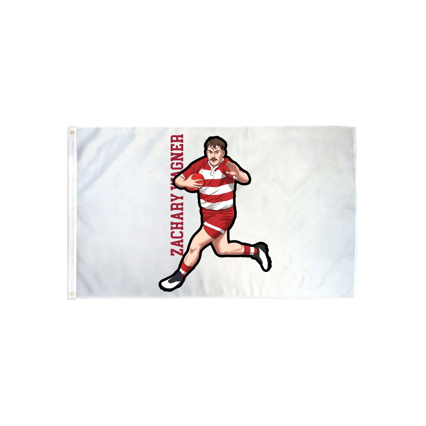 3x5 Flag — Name Vertical in Classic
