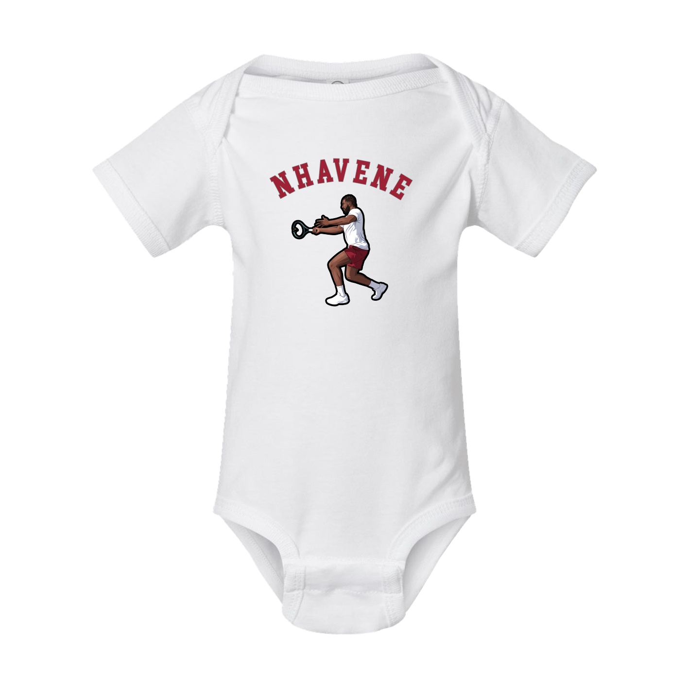 Baby Onesie — Shirsey Arch in White