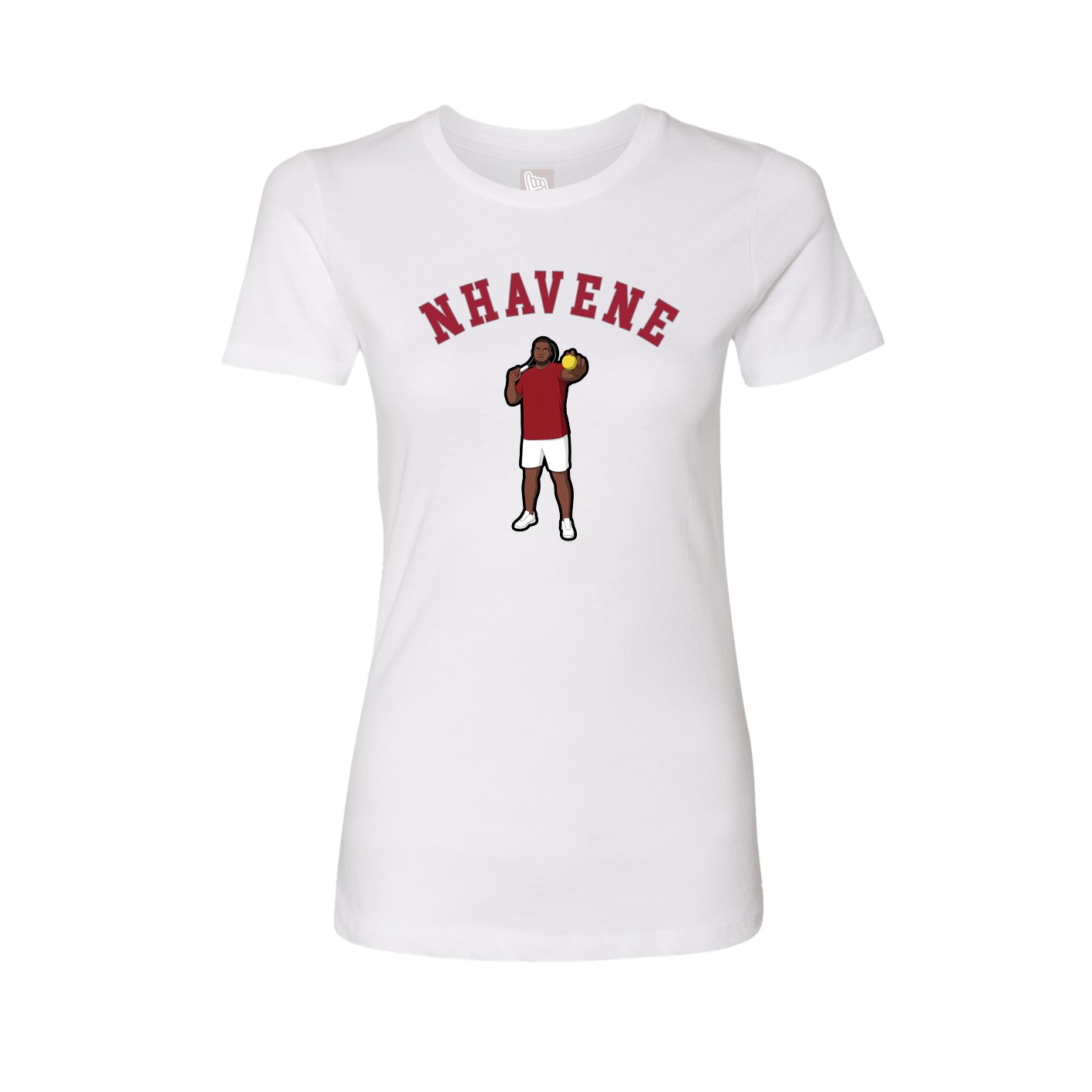 Womens Tee — Shirsey Arch in White