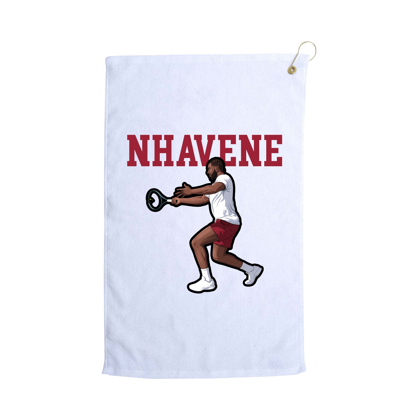 Golf Towel — Shirsey in White