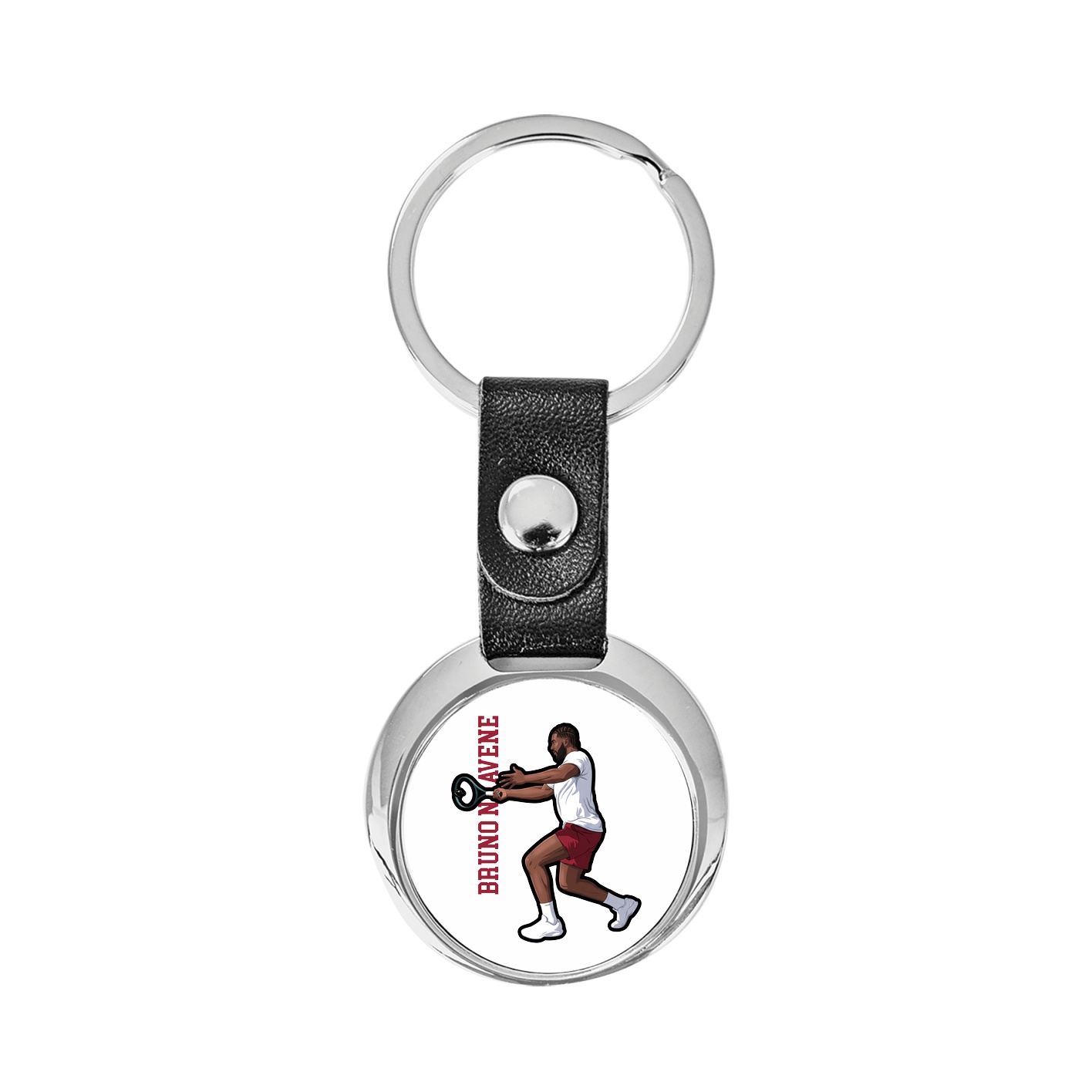 Key Chain — Name Vertical in Classic
