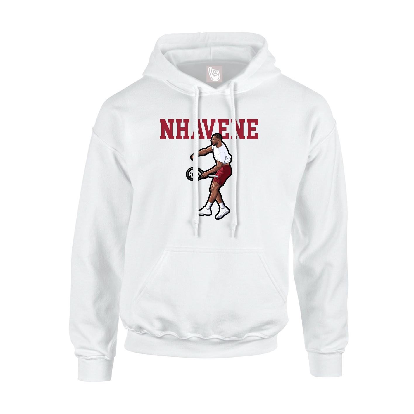 Youth Hoodie — Shirsey in White