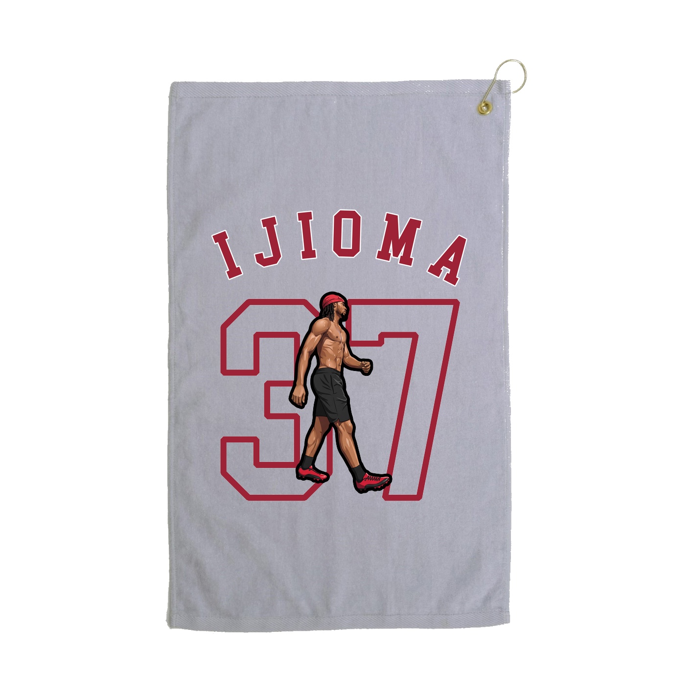 Golf Towel — Shirsey Arch in Grey