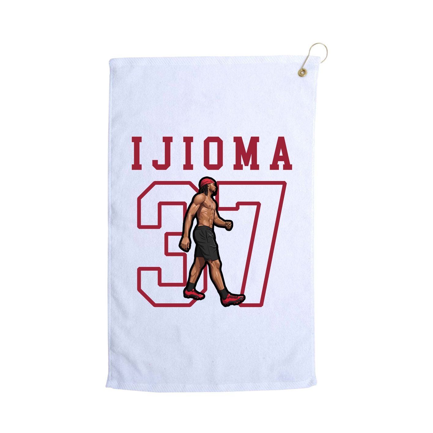 Golf Towel — Shirsey in White