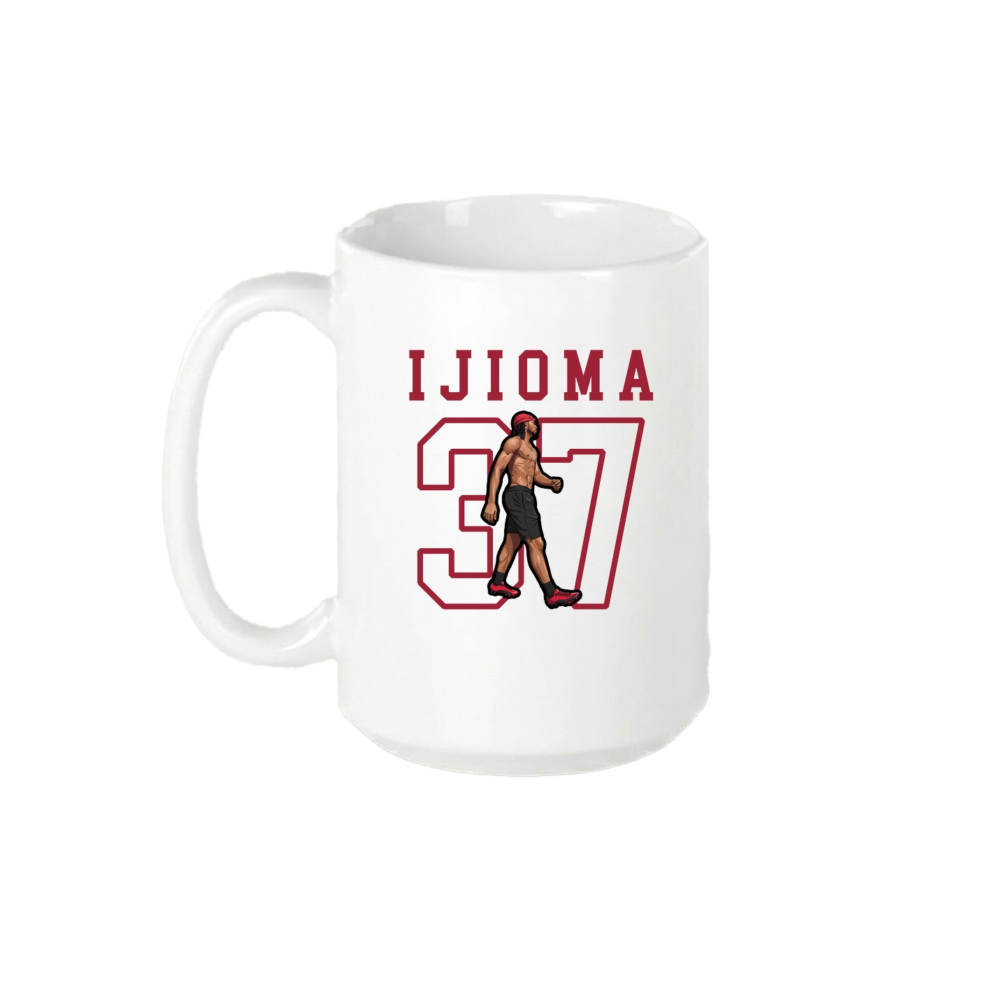 15oz Coffee Mug — Shirsey in White