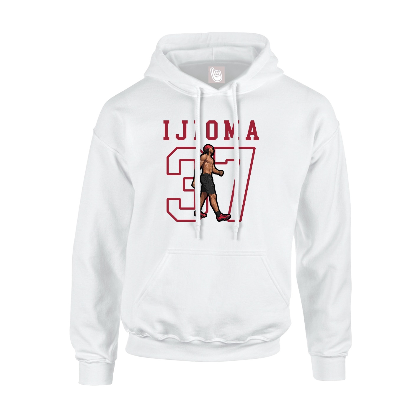 Youth Hoodie — Shirsey in White