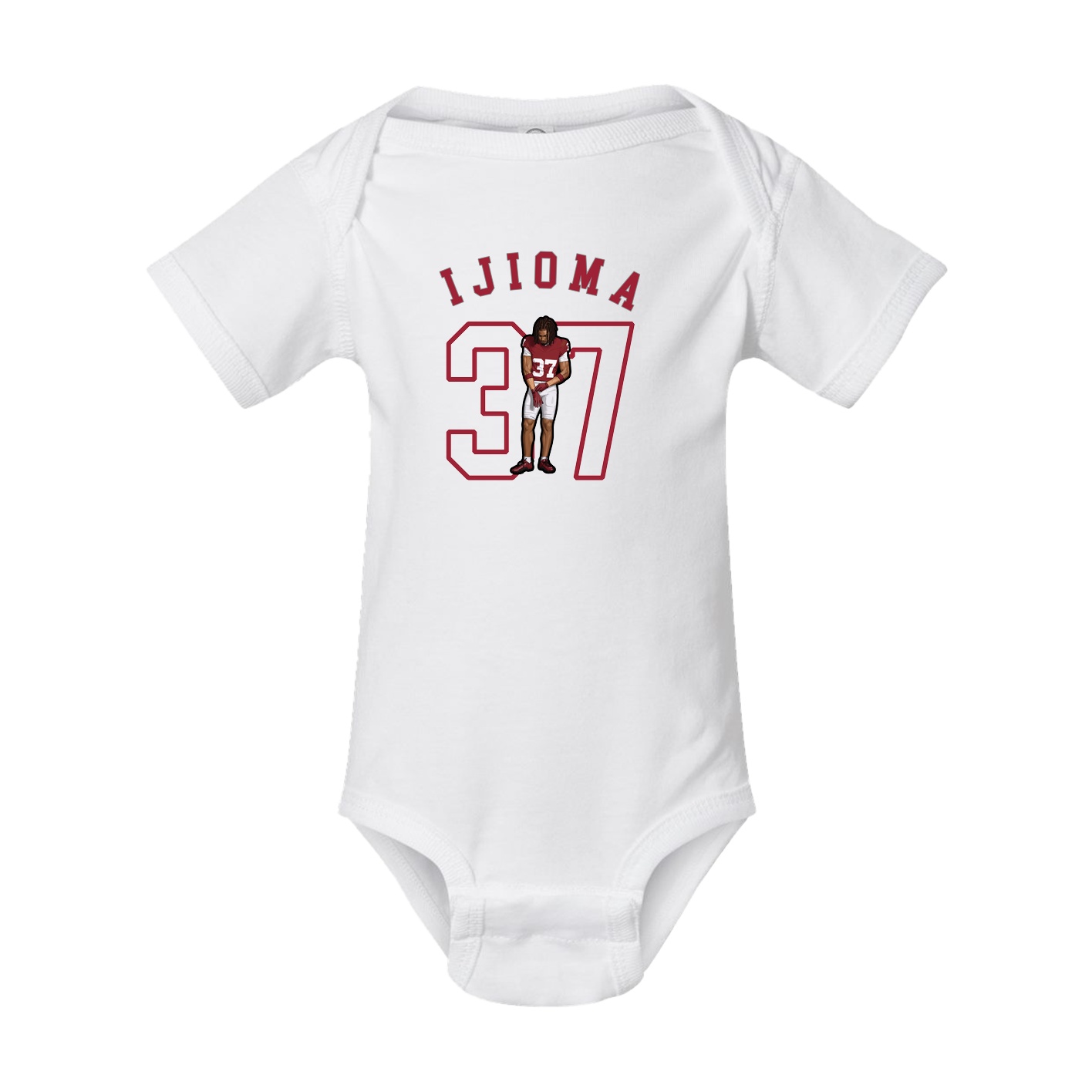 Baby Onesie — Shirsey Arch in White
