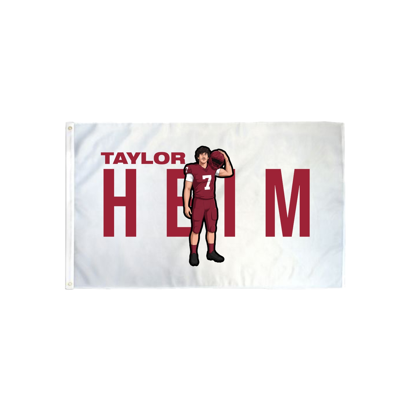 3x5 Flag — Player Name in Classic