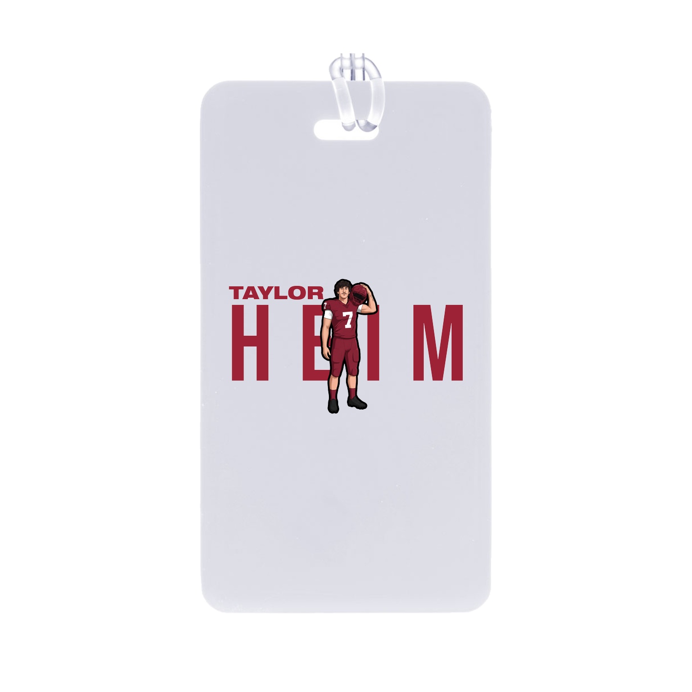 Bag Tag — Player Name in Classic