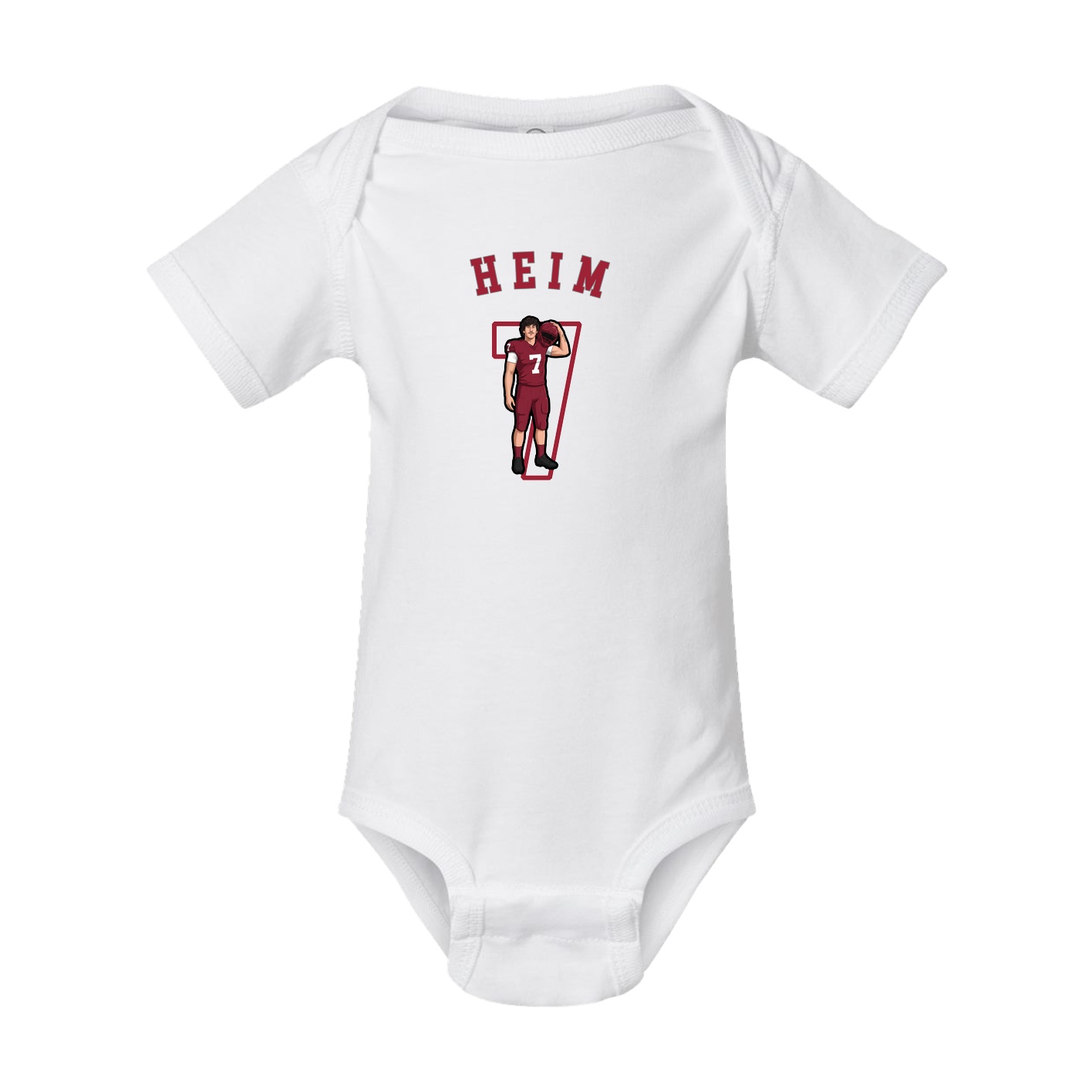 Baby Onesie — Shirsey Arch in White