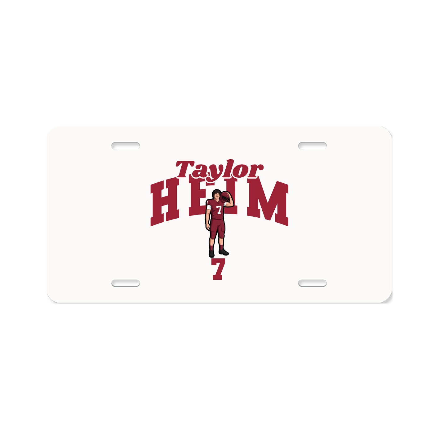 License Plate — Signature Arch in Classic
