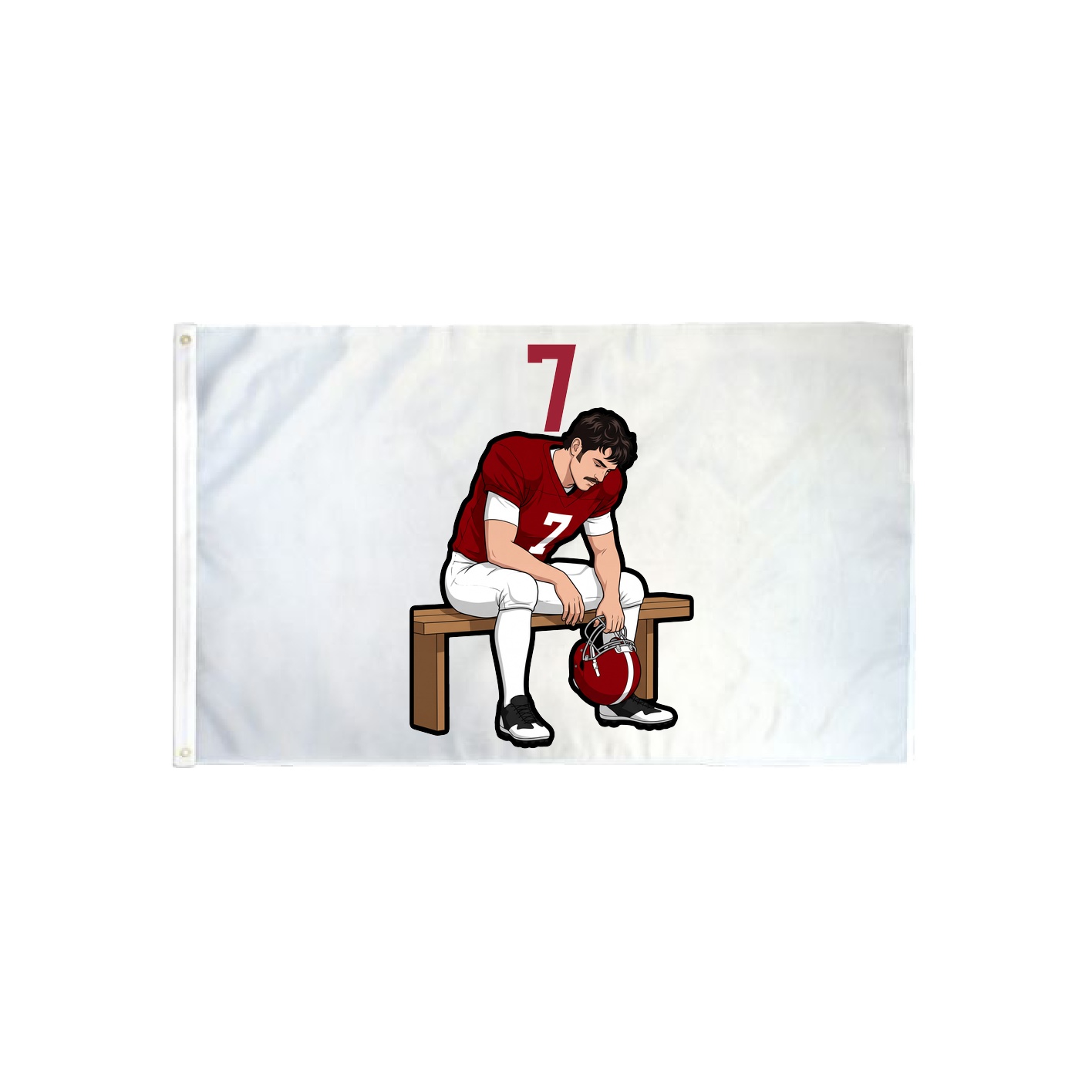 3x5 Flag — Number Top in Classic